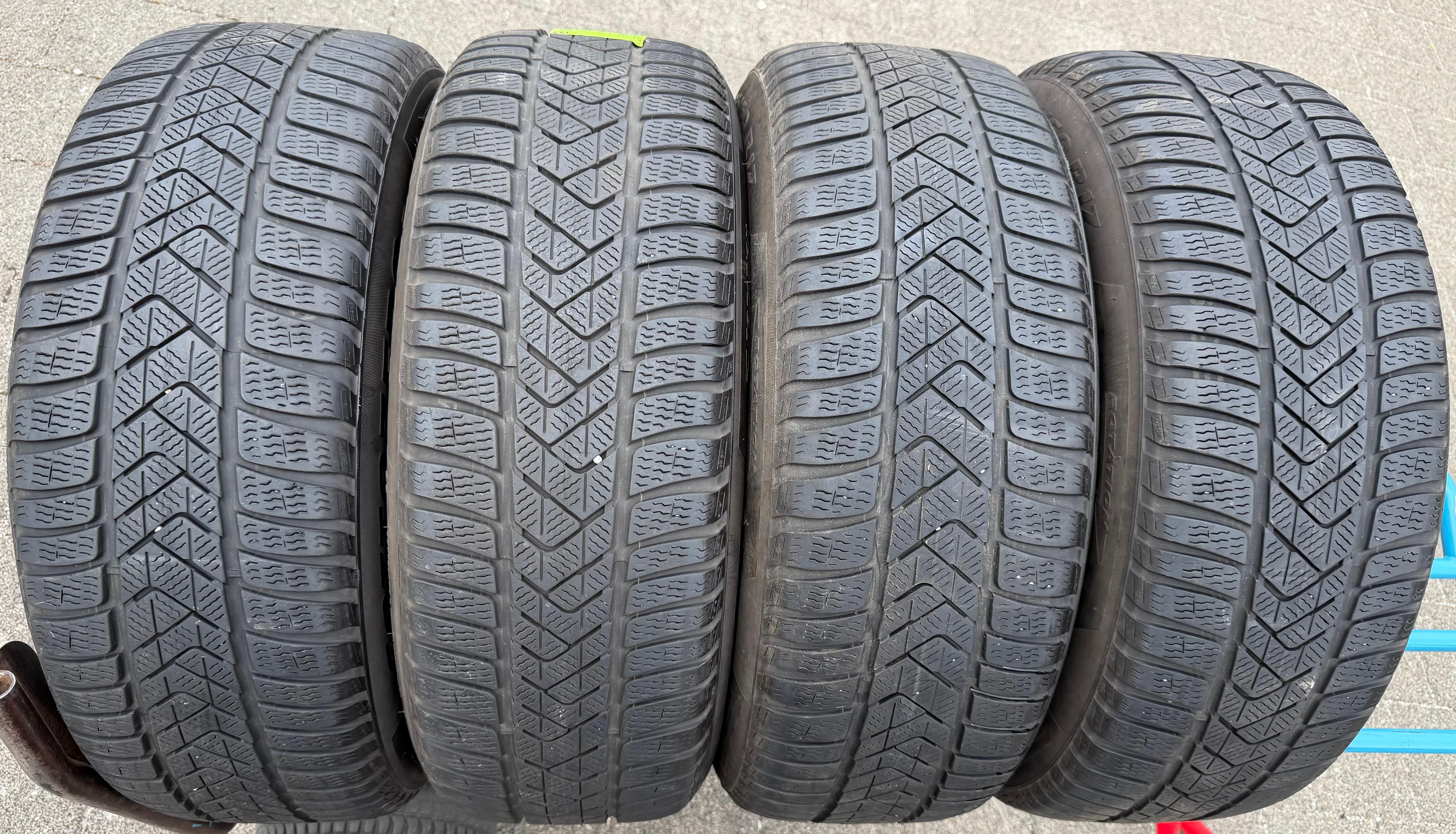 4 Original 17" Alu Winterräder Audi A6 4K C8 F2 225/60R17 99H 4K0601025 Pirelli