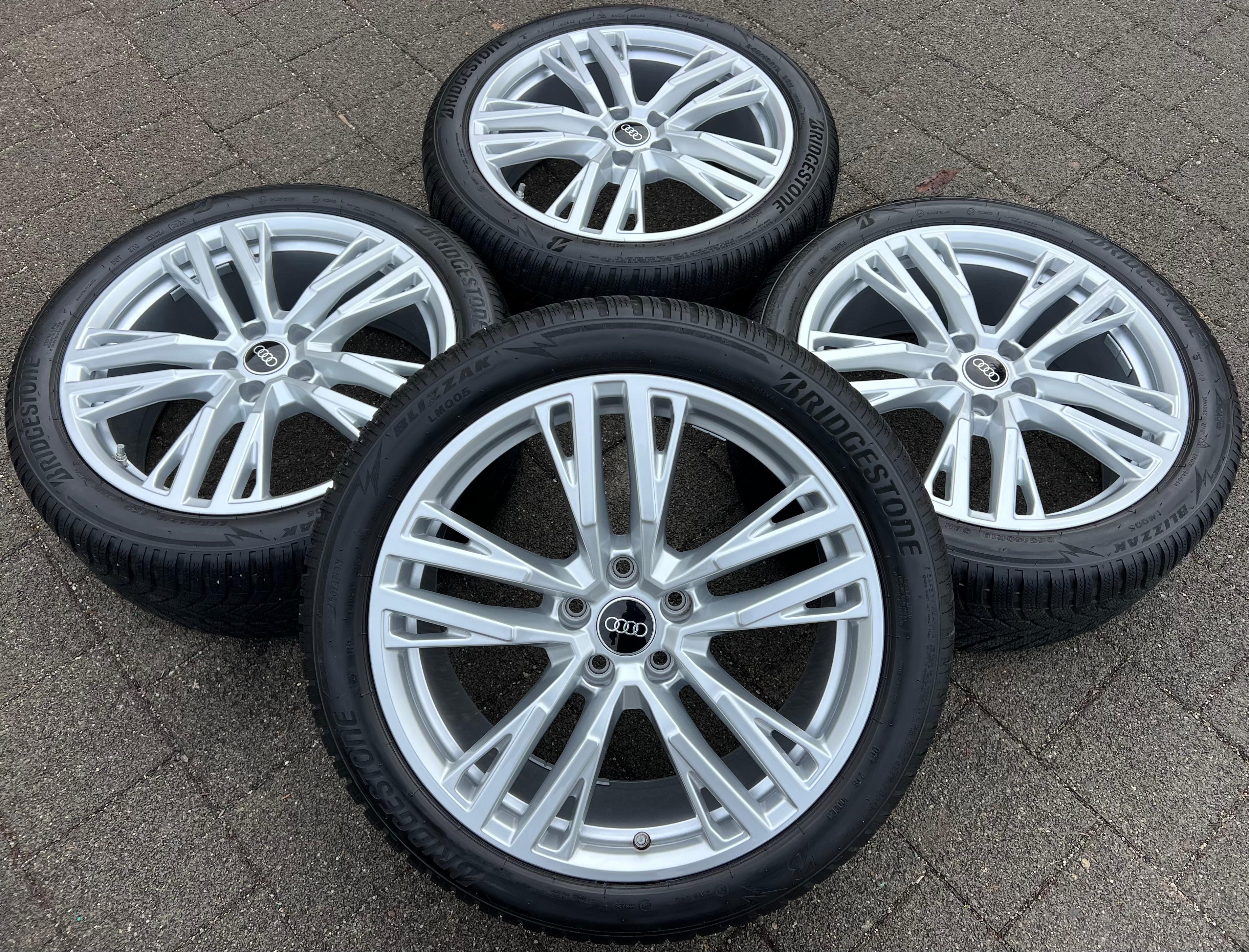 4 ORIGINAL 19" ALU WINTERRÄDER AUDI A5 S5 FU2 B10 8B3601025AS 245/40R19 98H 2024