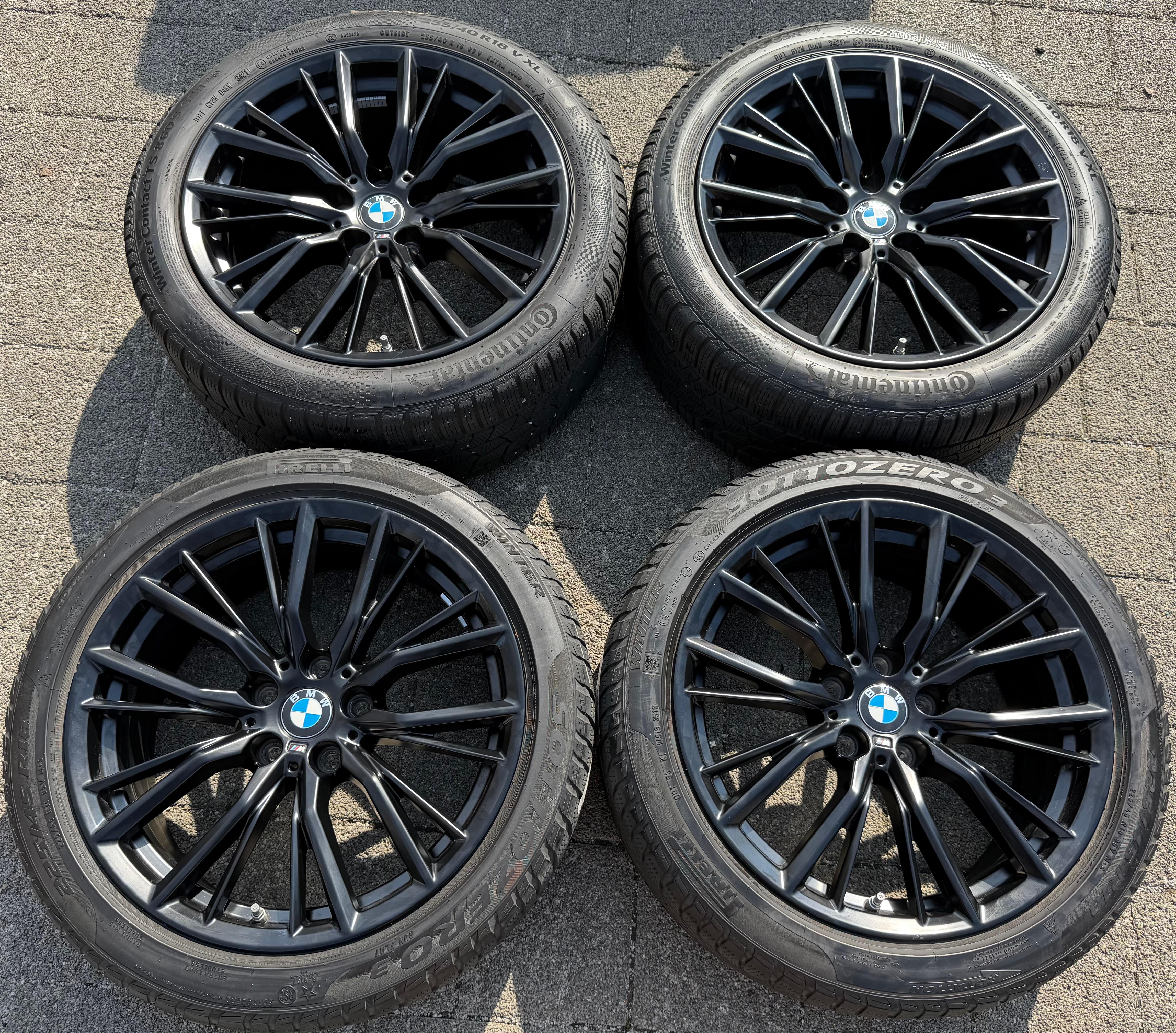 4 Original 18" Alu Winterräder BMW 3ER Reihe G20 G21 4ER G22 G23 2ER G42 M796 RDKS