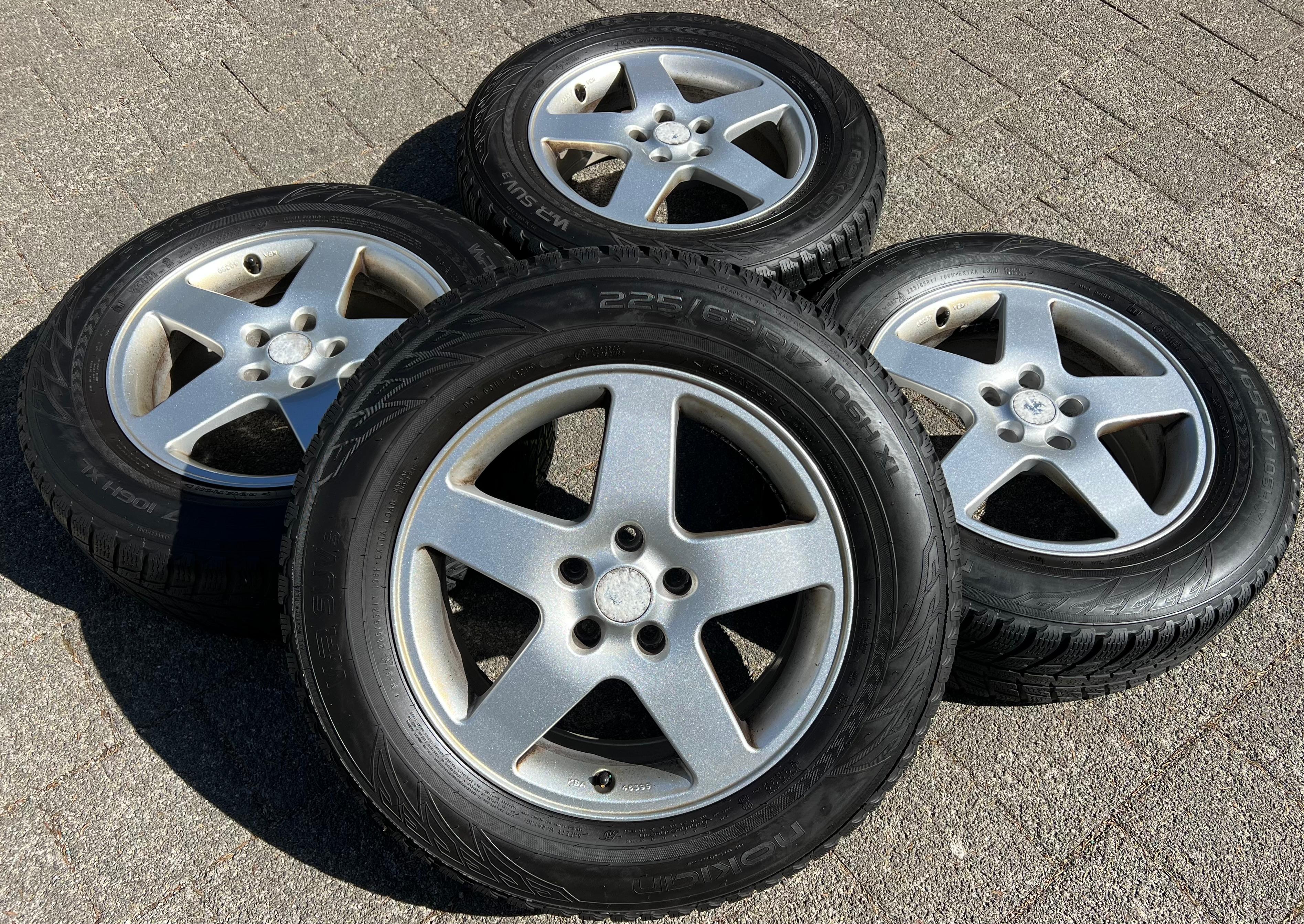 4 ALU 17" WINTERRÄDER RENAULT KOLEOS II HC 225/65R17 106H FREIHAUS