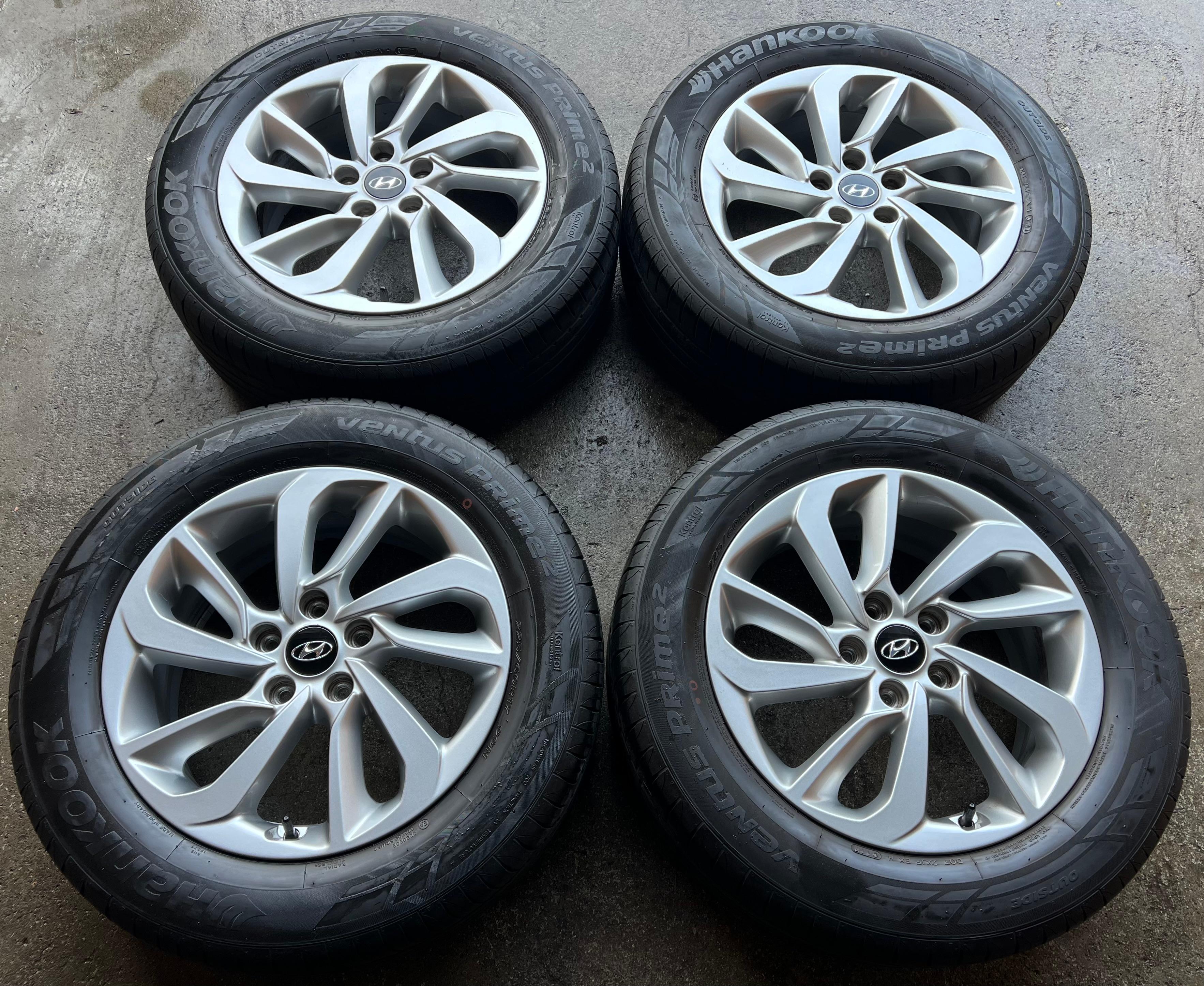 4 CERCHI IN LEGA DA 17" ORIGINALI PER HYUNDAI TUCSON TLE 52910-D7260 RDKS