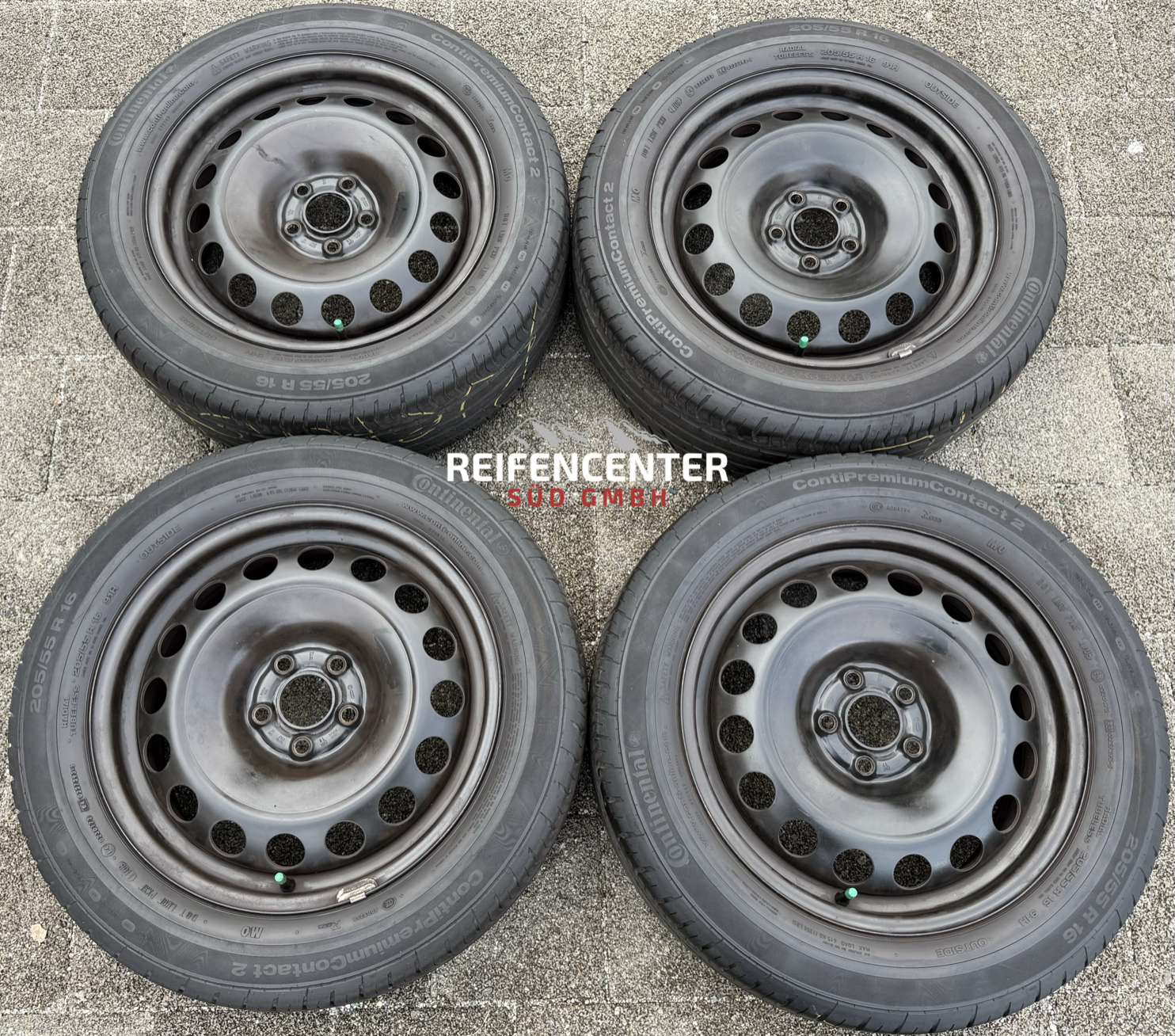 4 Original 16" Stahlfelgen VW Golf 4 IV Bora New Beetle 6,5x16 ET42 1J0601027L