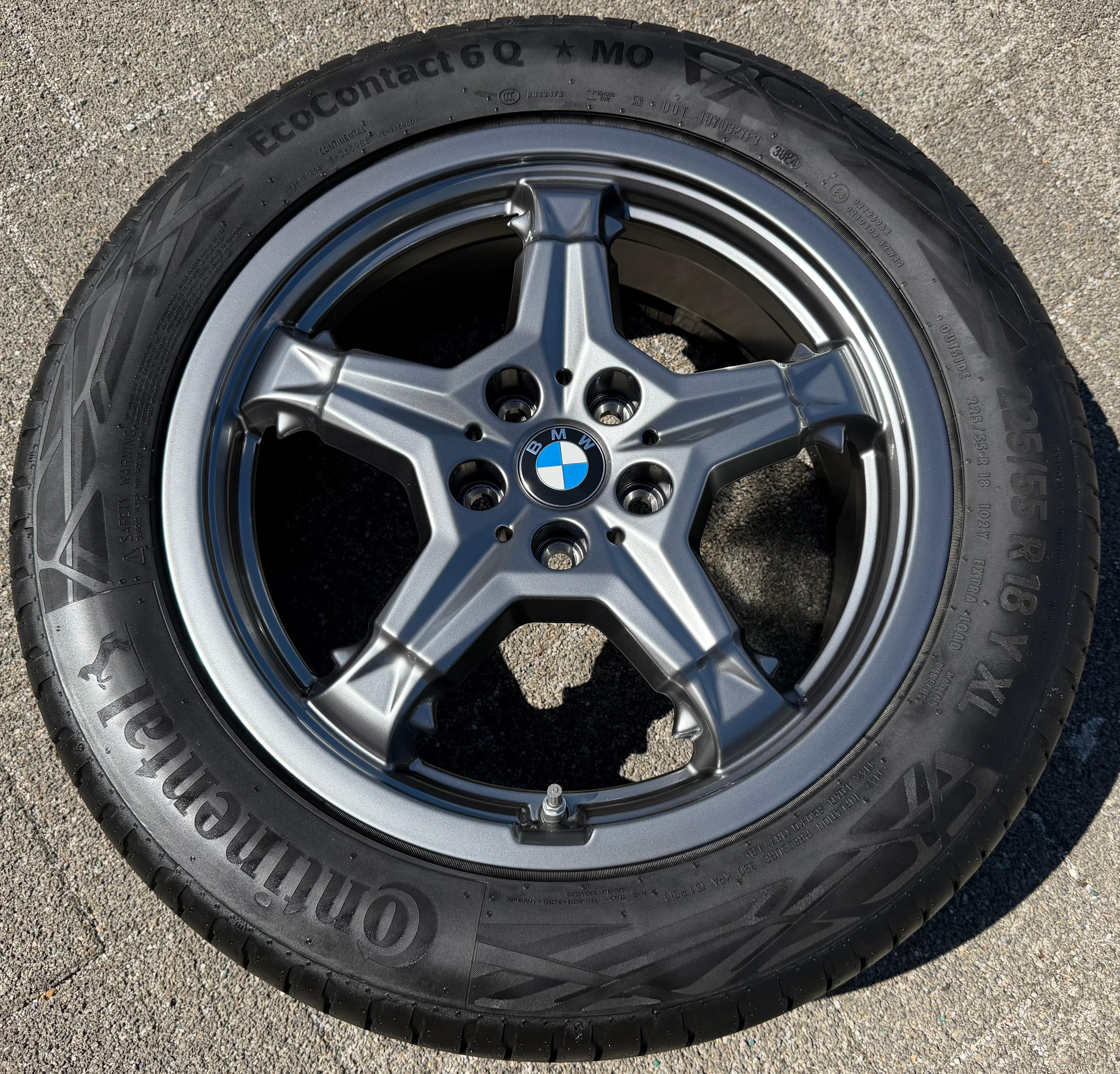 1 X ORIGINELE 18" ALUMINIUM ZOMERWIEL BMW X1 iX1 U11 X2 U10 6898040 STYLING 866