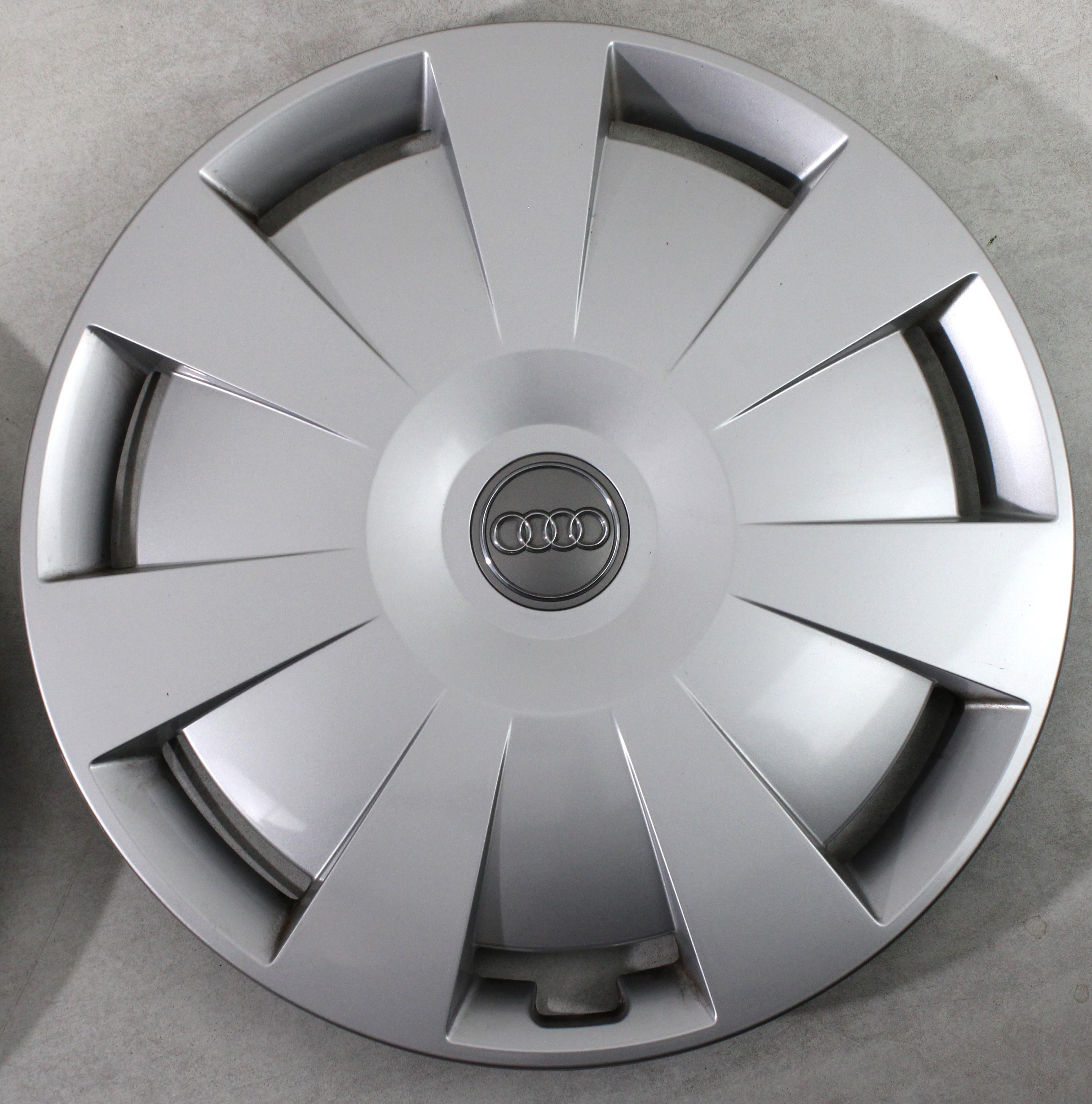 4 TAPACUBOS ORIGINALES DE 16" PARA AUDI A3 A4 Q2 8V0601147C, TAPACUBOS DE 16 PULGADAS CON ENVÍO GRATUITO