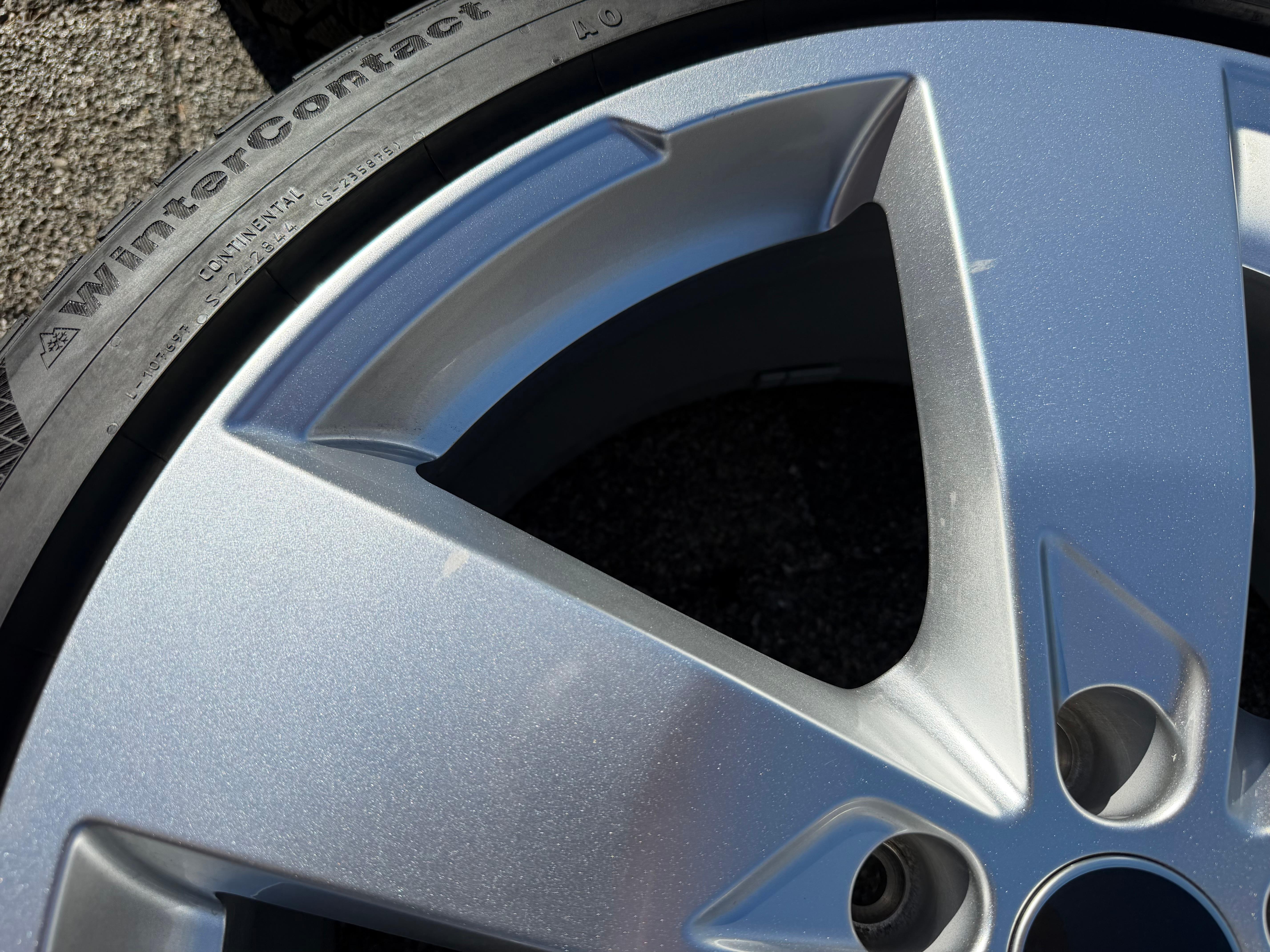4 Original 20" Alu Winterräder Audi A6 S6 C8 F2 4K0601025K 2022 255/40R20 101W Continental