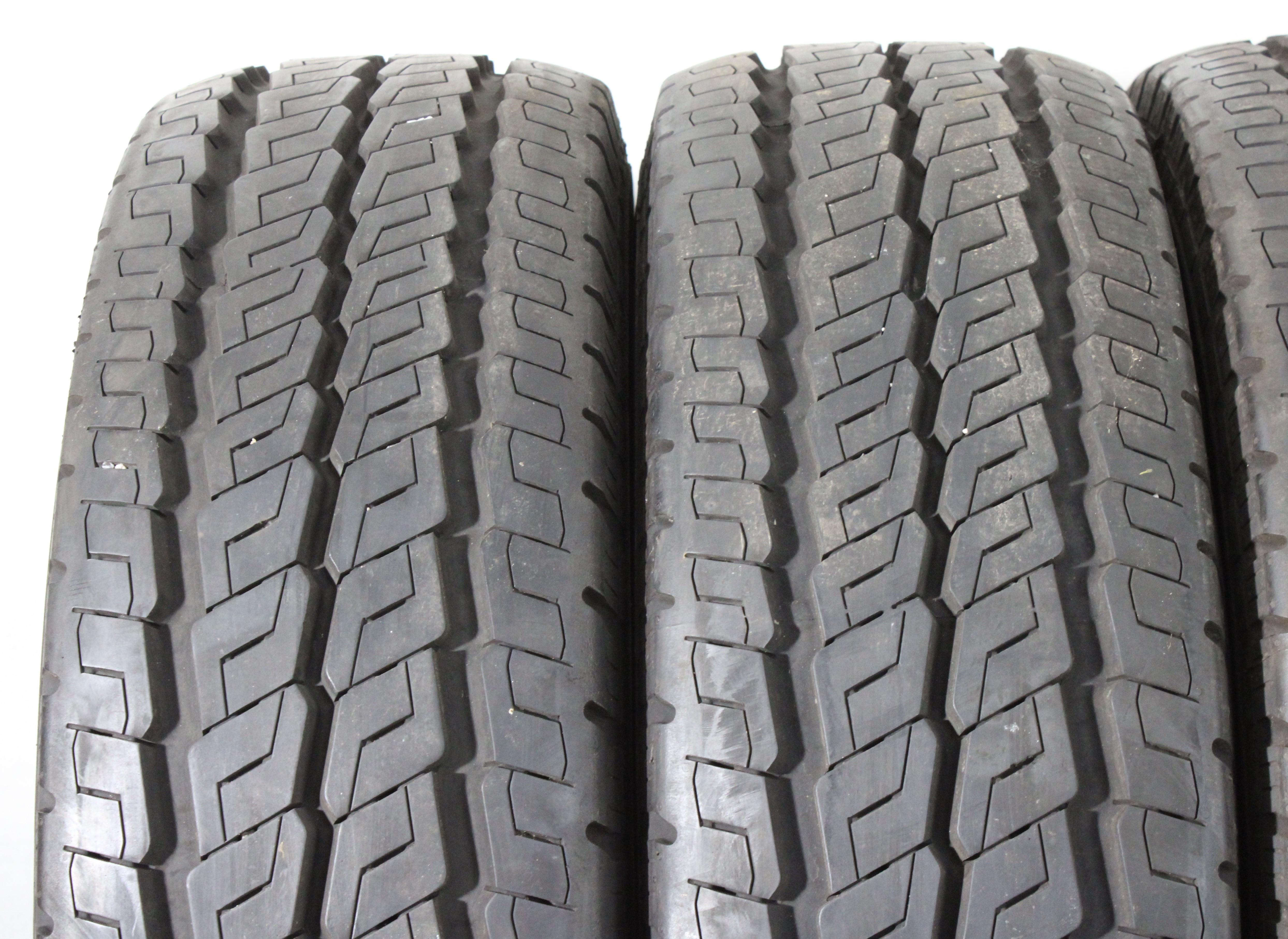 4 x 225/75R16C 116R Sommerreifen Continental Vanco Camper 2x 8-8,5mm und 2x 9,5-10mm 2017