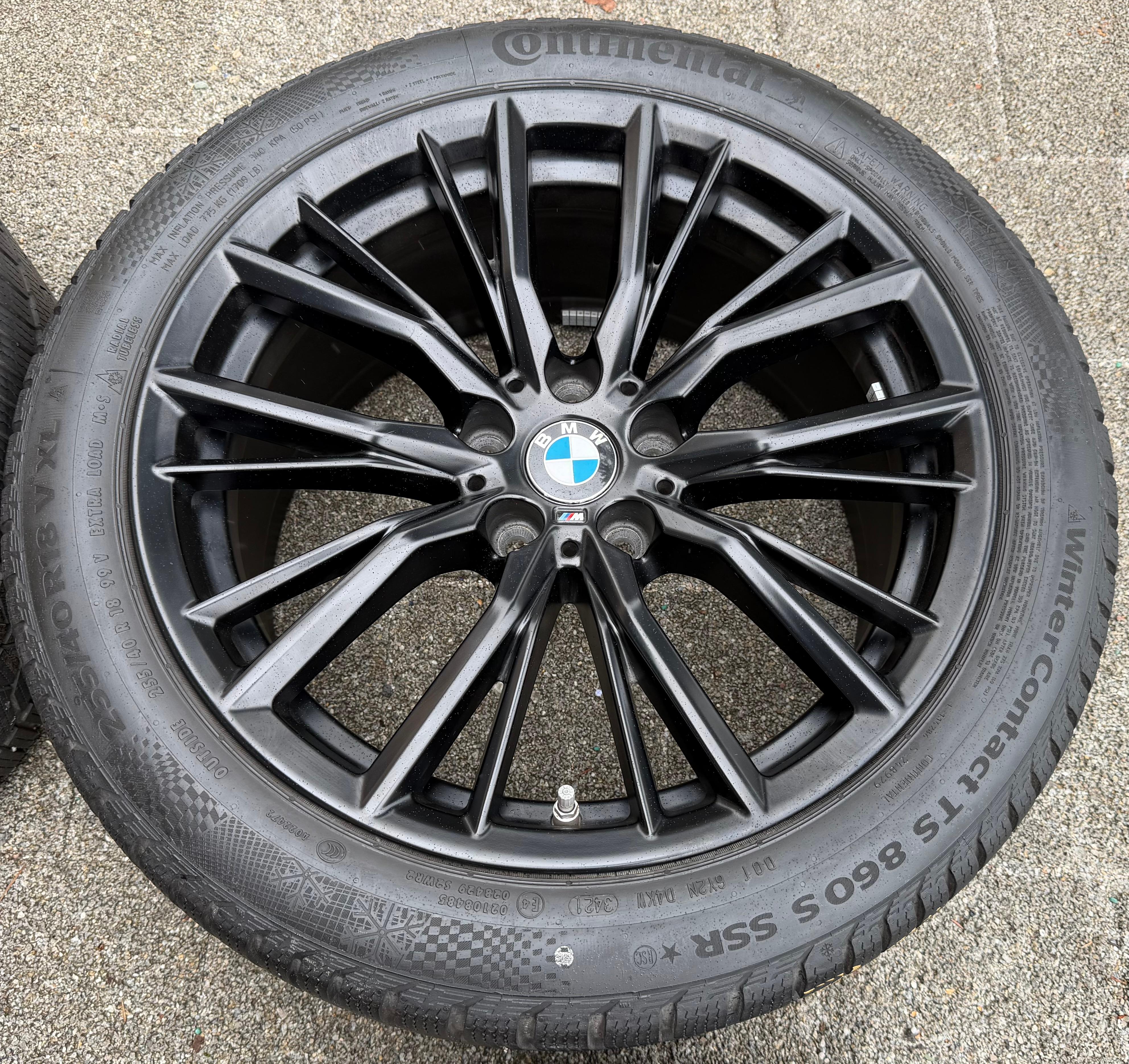 4 Original 18" Alu Winterräder BMW 3ER Reihe G20 G21 4ER G22 G23 2ER G42 M796 RDKS