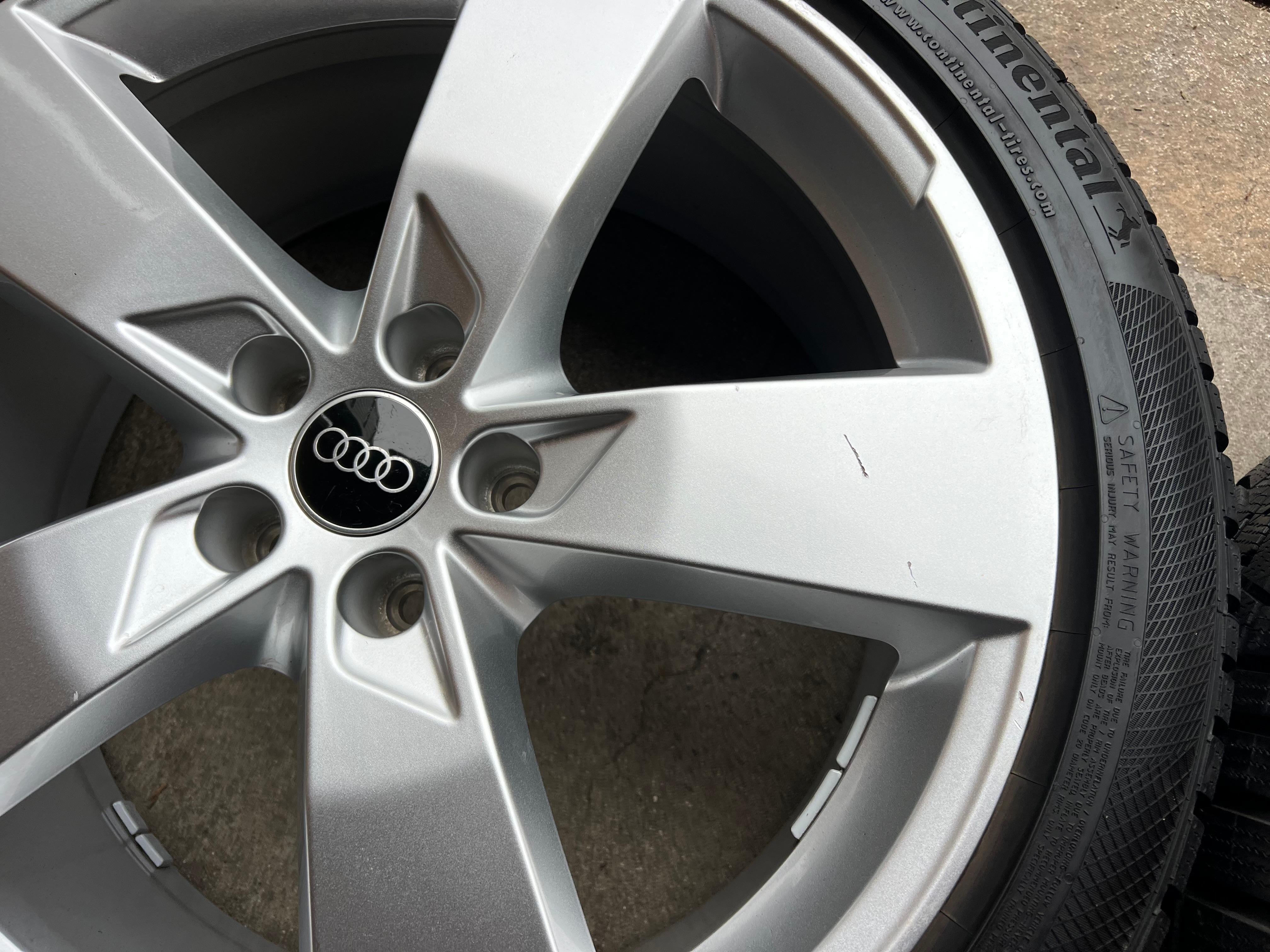 4 RUOTE IN LEGA ORIGINALI DA 20" PER L'INVERNO AUDI A6 S6 C8 4K0601025K 2022 255/40R20 101W CONTINENTAL