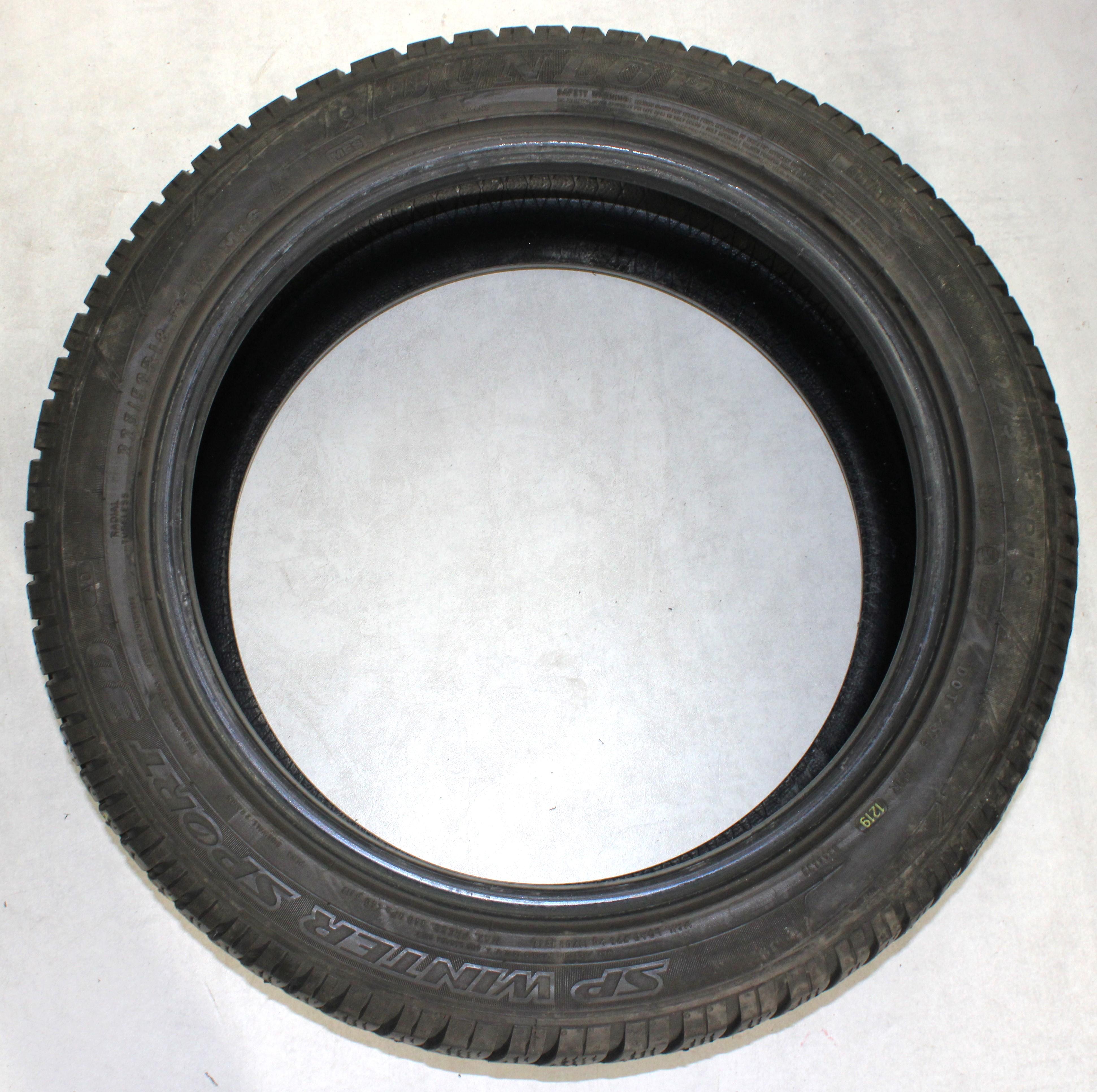 2 x 225/50R18 99H pneus hiver Dunlop SP Winter Sport 3D AO 5-5,5mm 2019 XL
