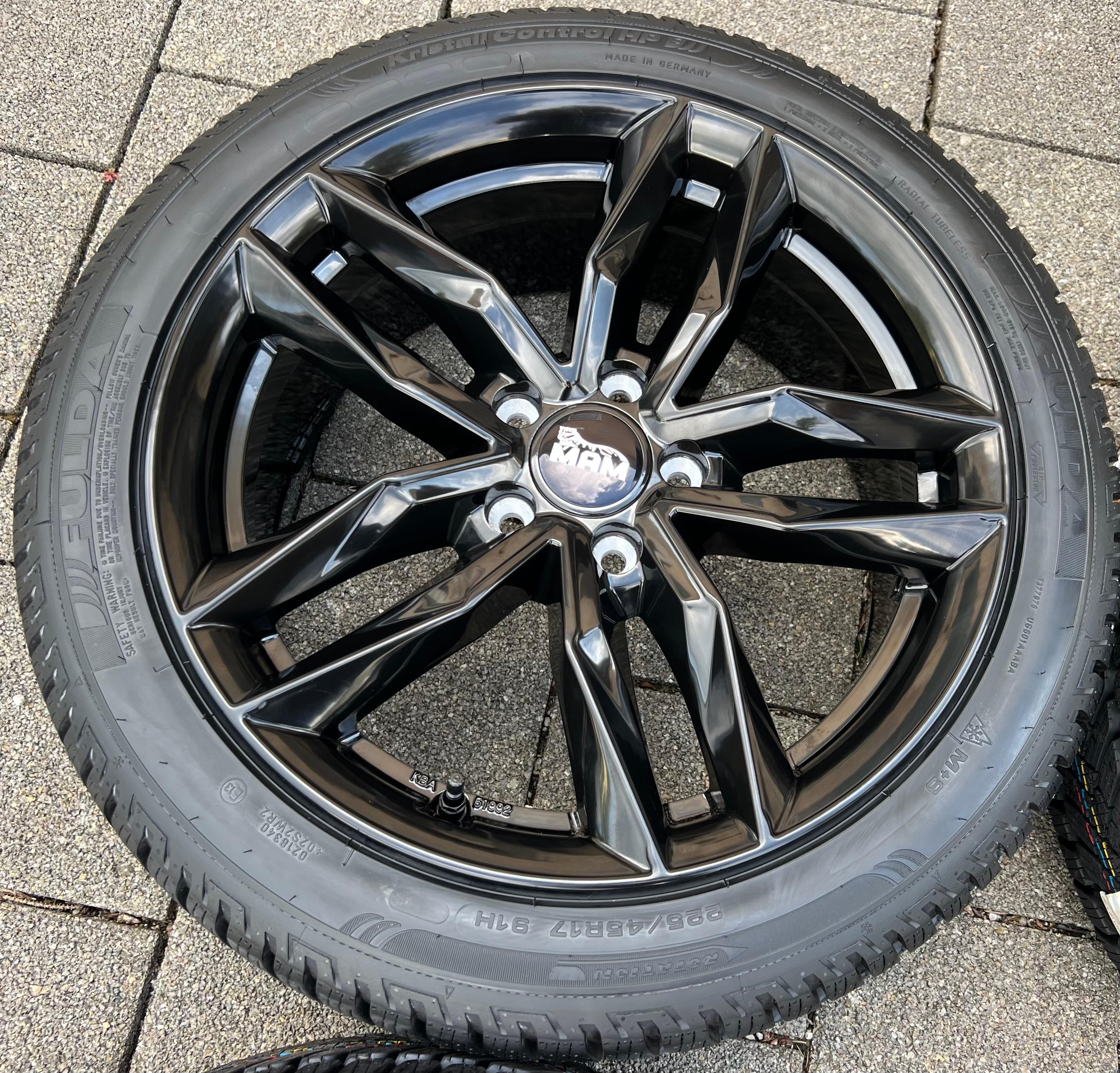 4 LLANTAS DE INVIERNO DE ALUMINIO 17" FORD FOCUS C-MAX MONDEO 225/45R17 91H RDKS NUEVAS ENTREGA GRATUITA