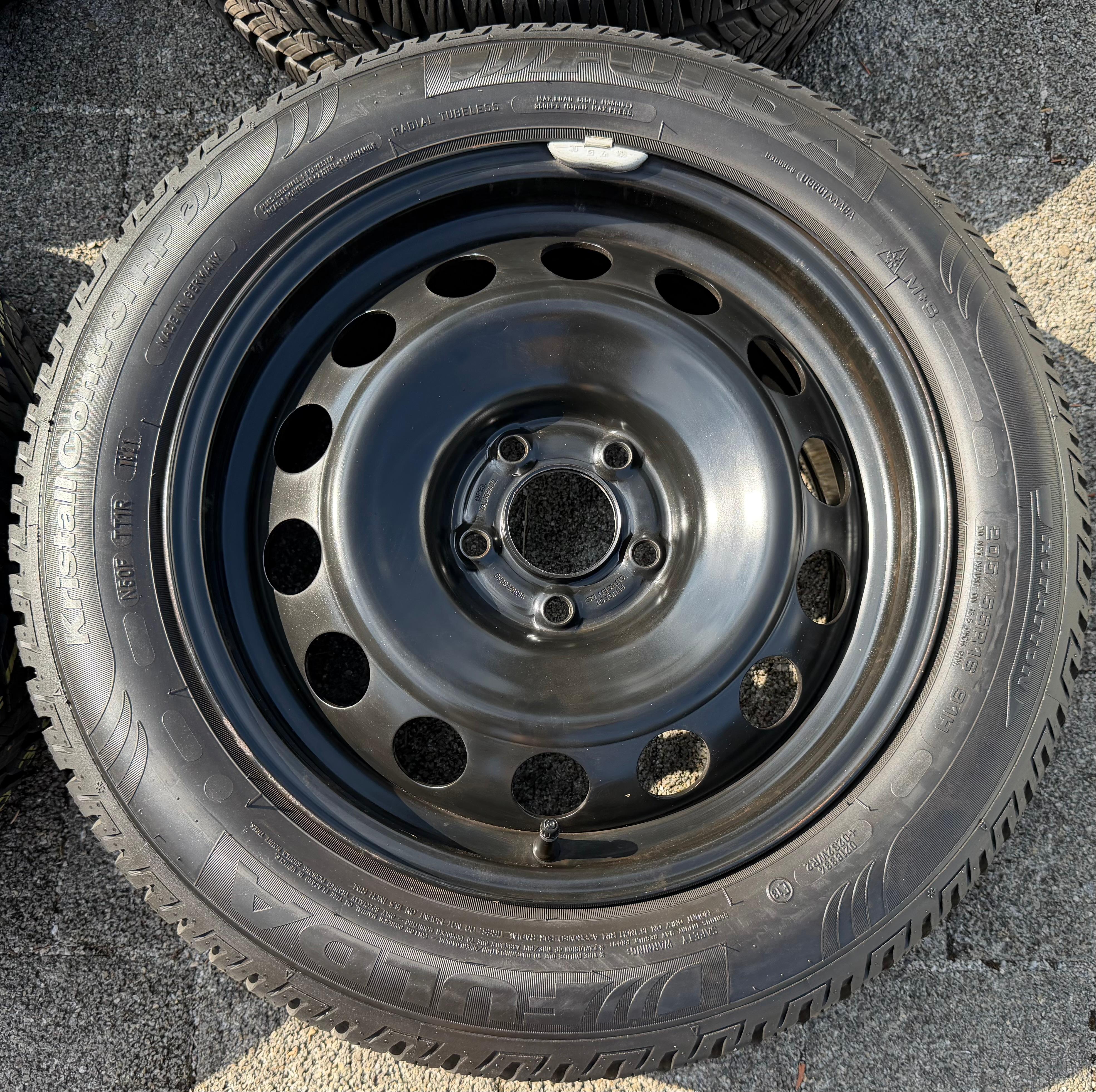 4 Original Winterräder Opel Astra L 205/55R16 91H Fulda 7x16 ET44