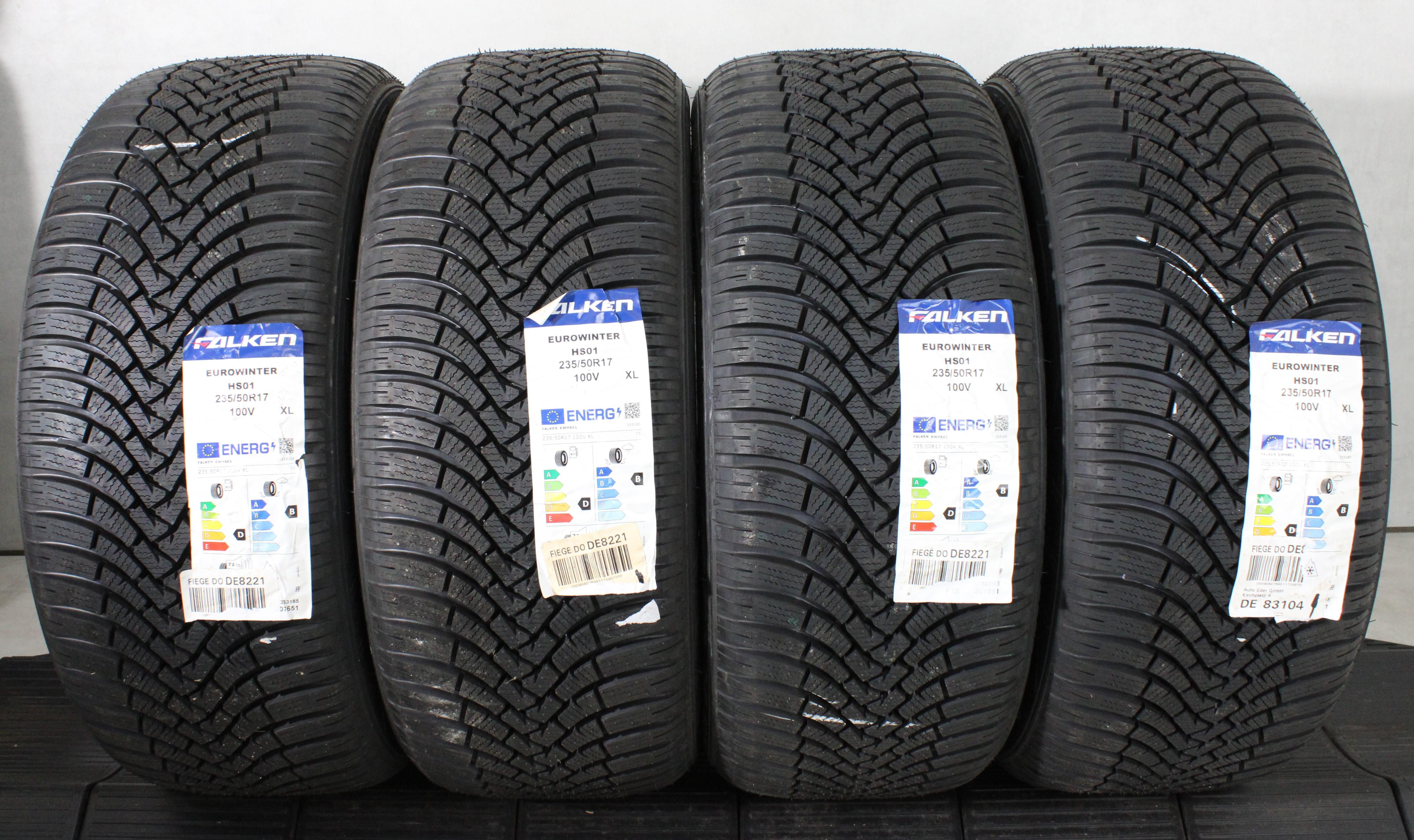4 x 235/50R17 100V Winterreifen Falken Eurowinter HS01 2022 XL