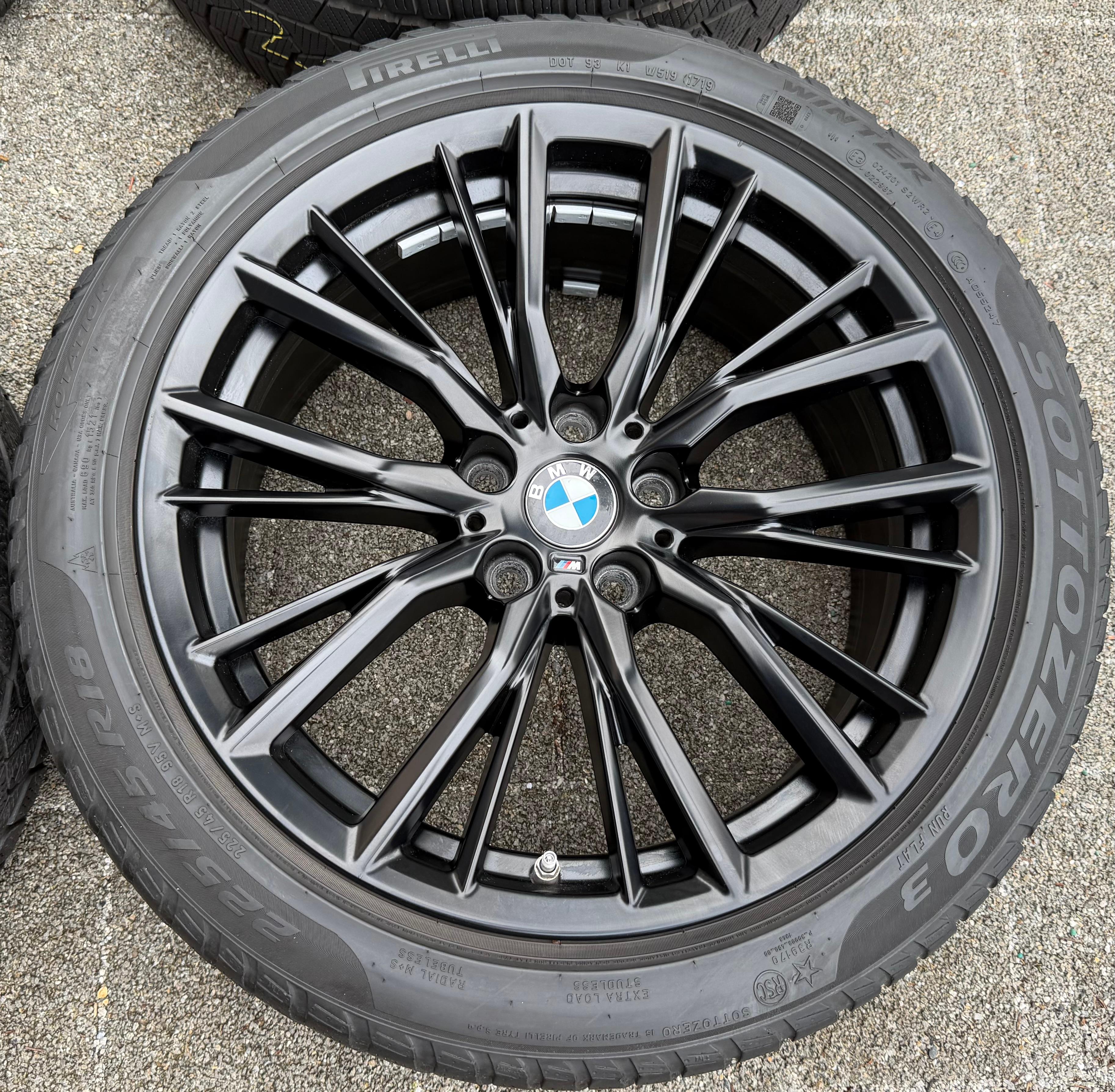 4 Original 18" Alu Winterräder BMW 3ER Reihe G20 G21 4ER G22 G23 2ER G42 M796 RDKS