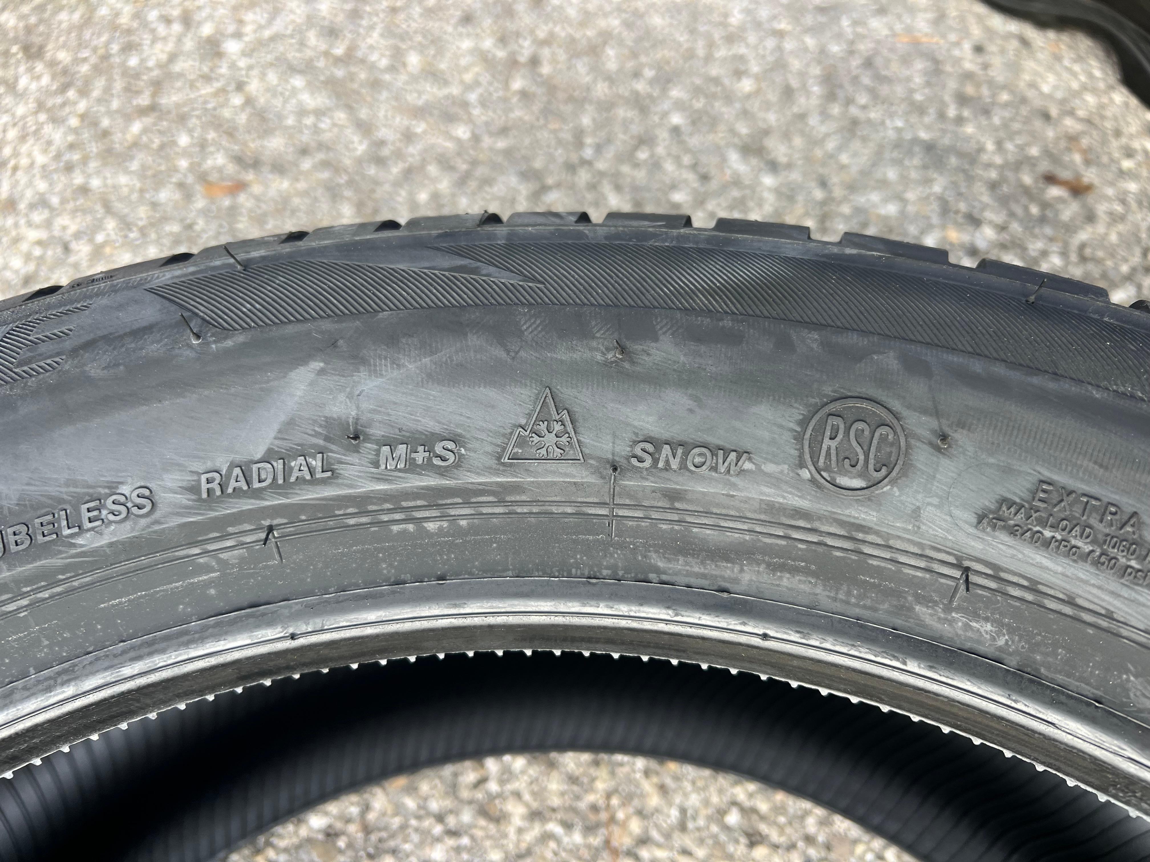 4 x 275/45R20 110V Winterbanden Bridgestone Blizzak LM001 Runflat 2022 * NIEUW Gratis levering