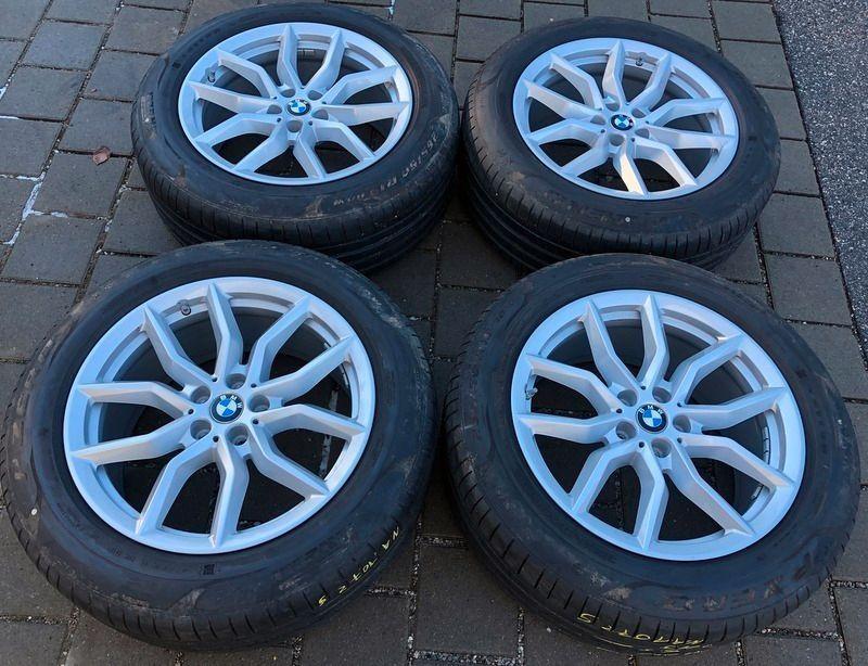 4 LLANTAS ORIGINALES DE VERANO DE ALUMINIO 19" BMW X5 G05 X6 G06 STYLING 734 6,5MM ENTREGA GRATUITA