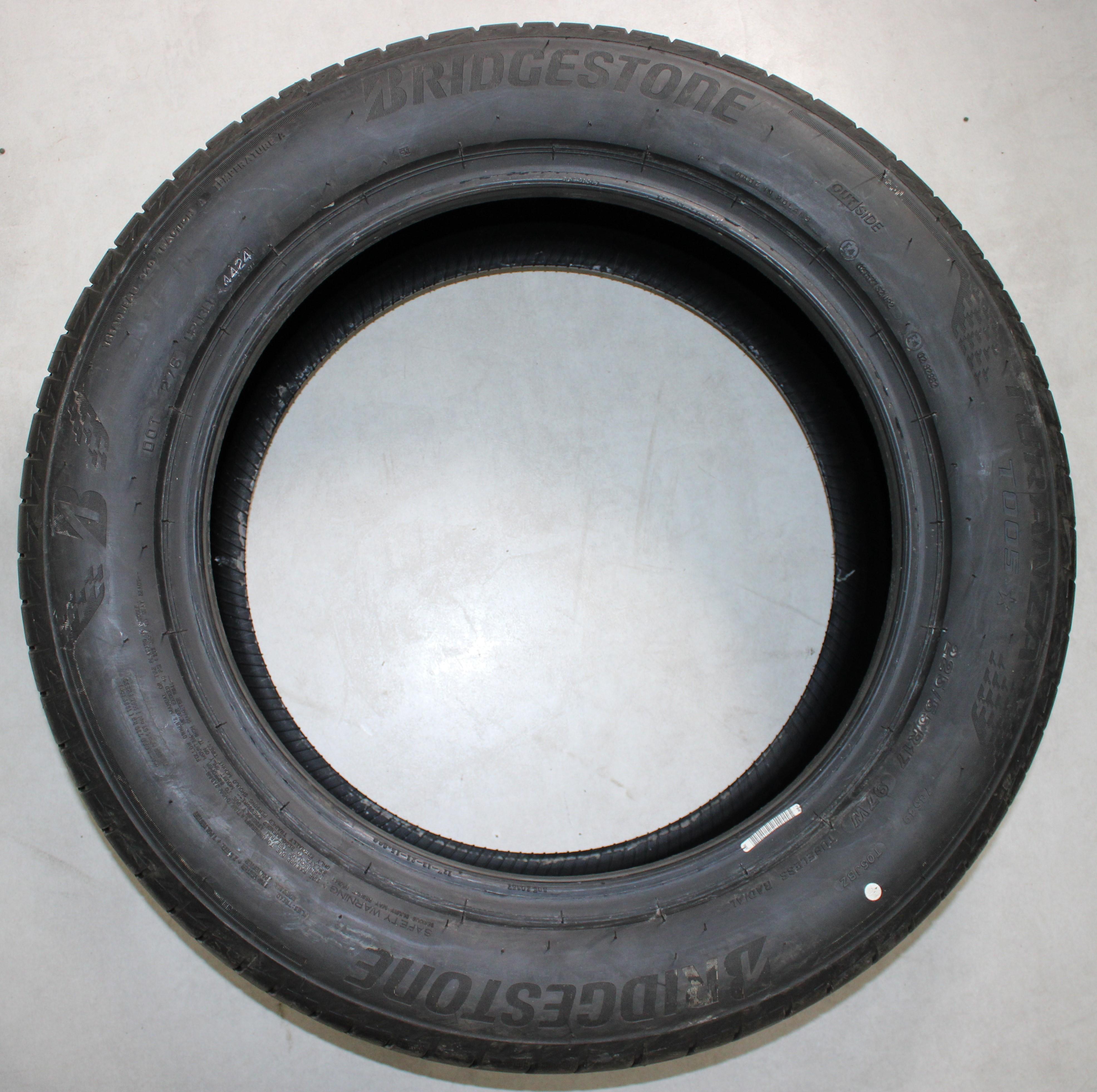 4 x 225/55R17 97W Sommerreifen Bridgestone Turanza T005 5,5-6mm 3x2023/1x2024 *