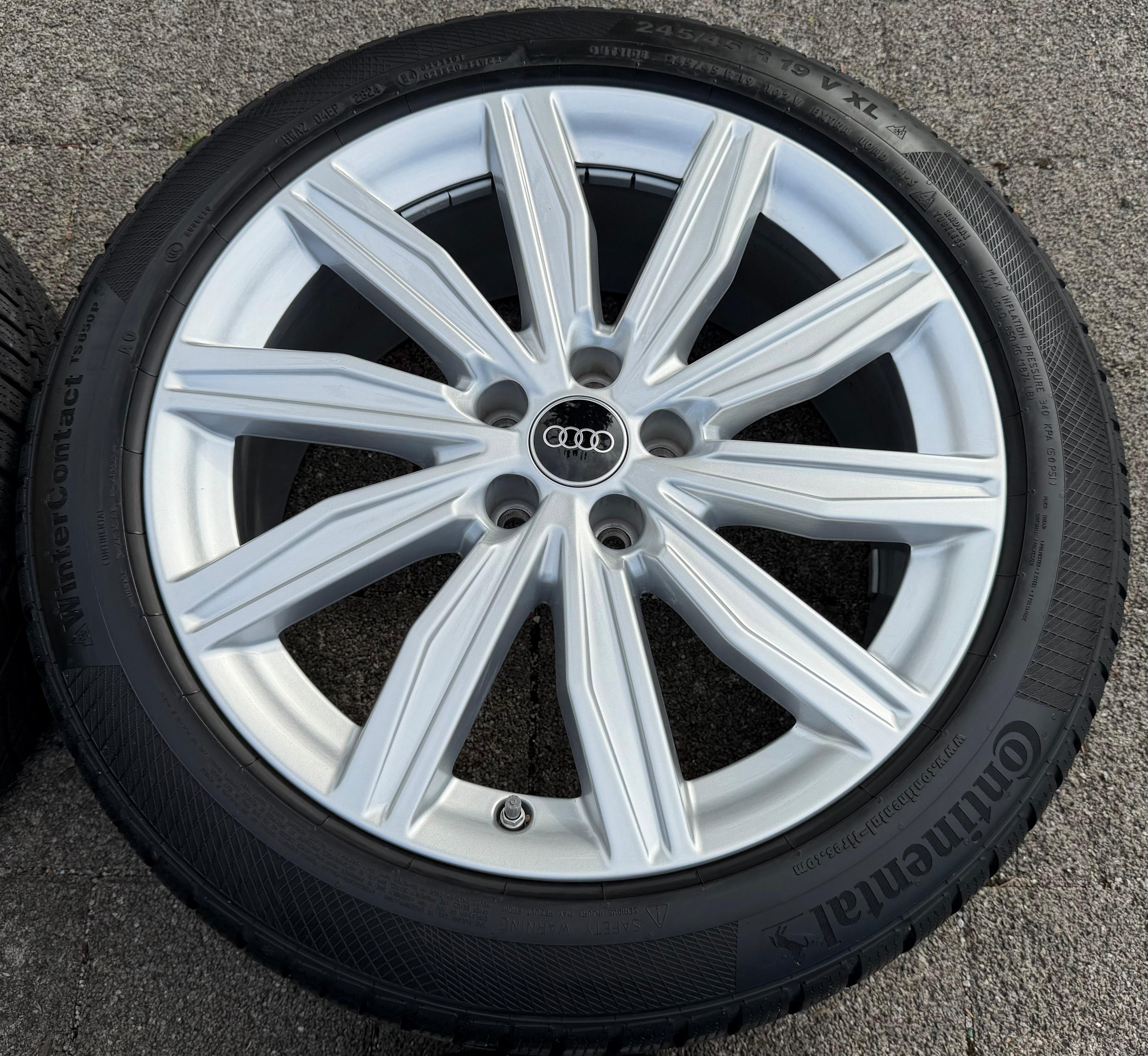 4 Original 19" Alu Winterräder Audi A6 S6 C8 4K F2 4K0601025DS 245/45R19 102V 2024 RDKS