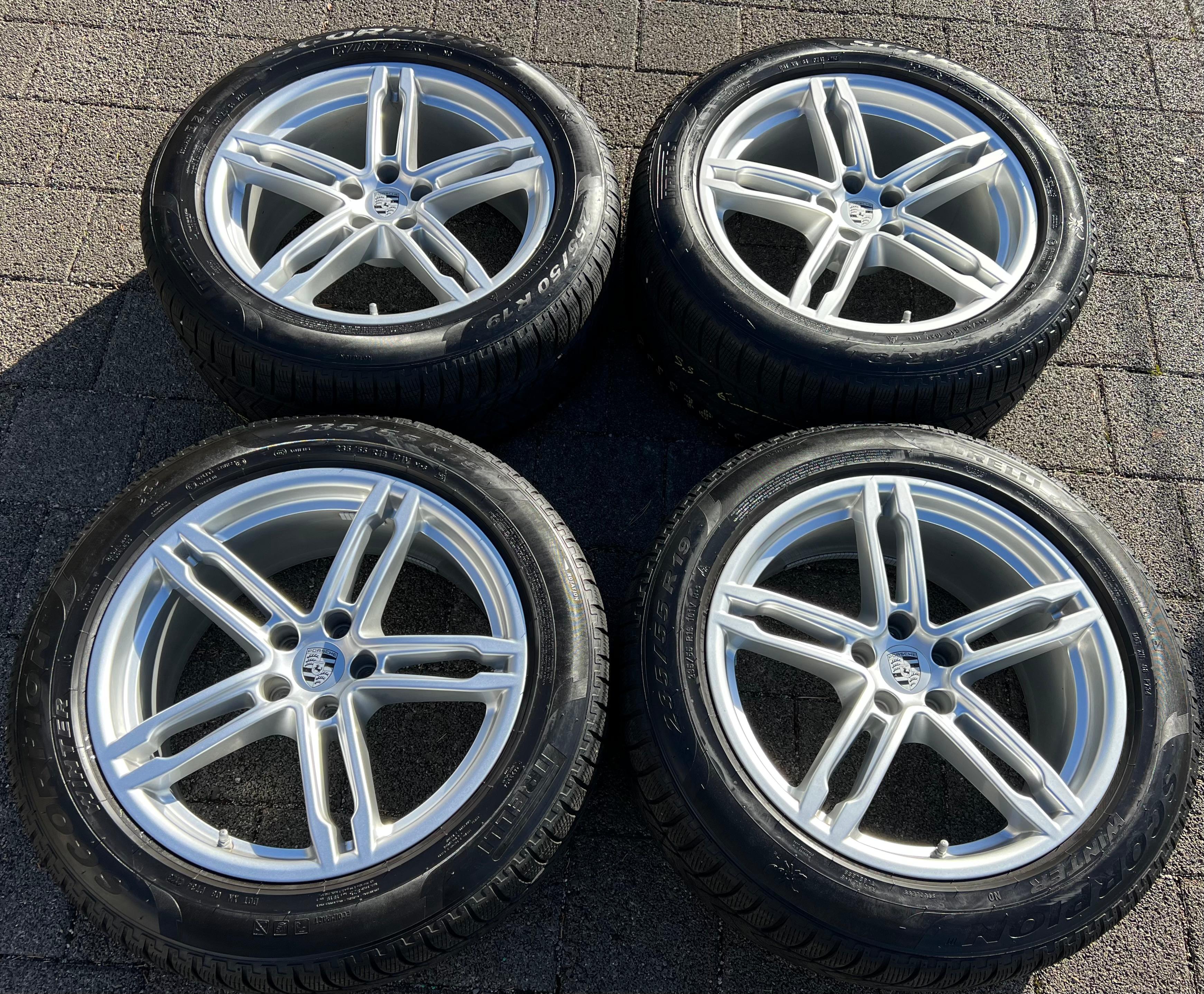 4 ORIGINAL 19" ALU WINTERRÄDER PORSCHE MACAN 95B RDKS 2023