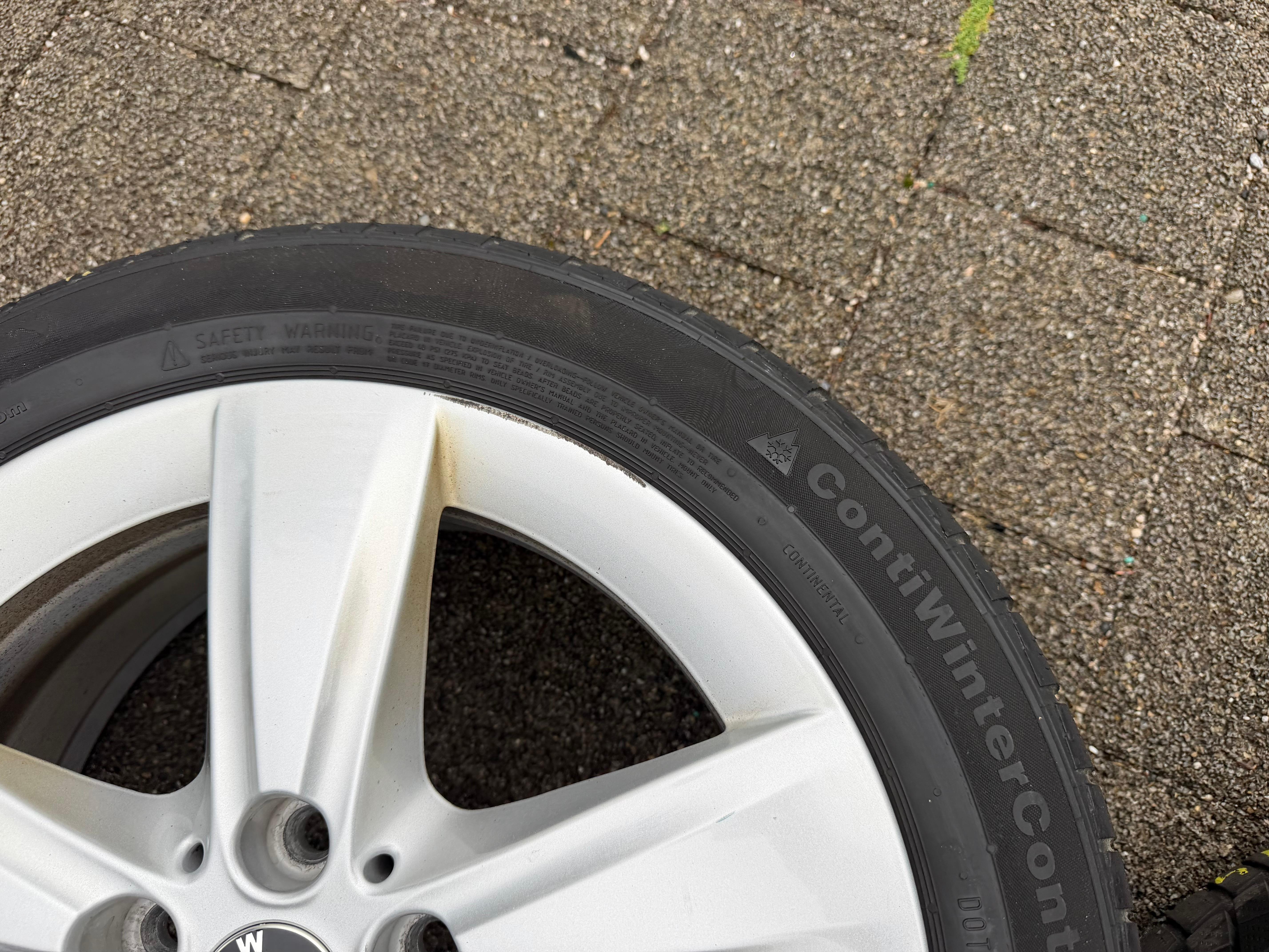 4 RUEDAS DE INVIERNO ORIGINALES DE ALEACIÓN DE 17" PARA BMW SERIE 2 ACTIVE TOURER F45 GRAND TOURER F46 6855087 NUEVAS, ENVÍO GRATUITO