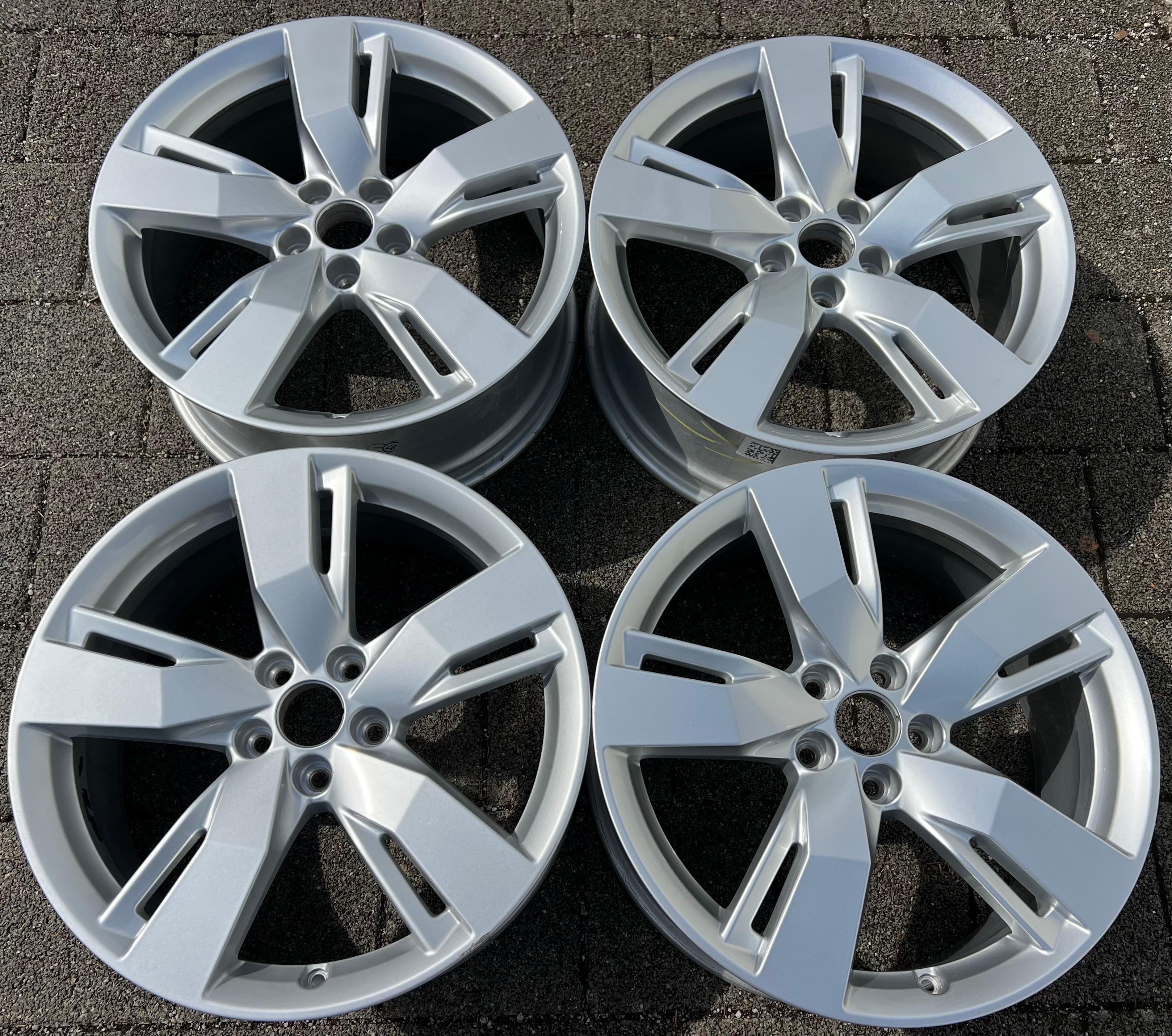 4 jantes alu d'origine 19" pour Audi Q5, référence 80A601025D, 8x19, déport ET39, S-LINE, livraison gratuite