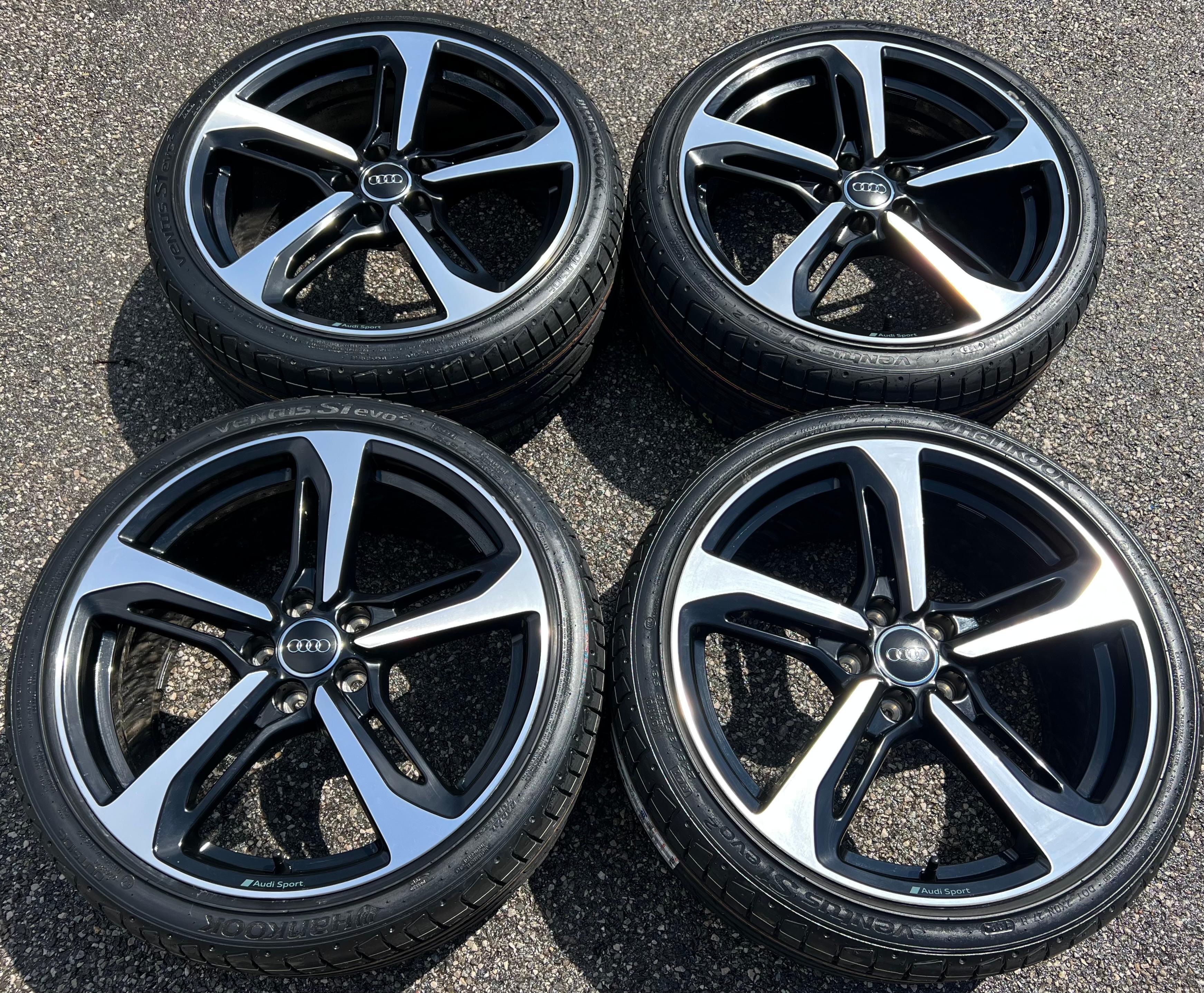 4 ORIGINAL 19" ALU SOMMERRÄDER AUDI TT TTS 8S 8S0601025BD 9x19 ET52 2024 GOODRIDE NEU FREIHAUS