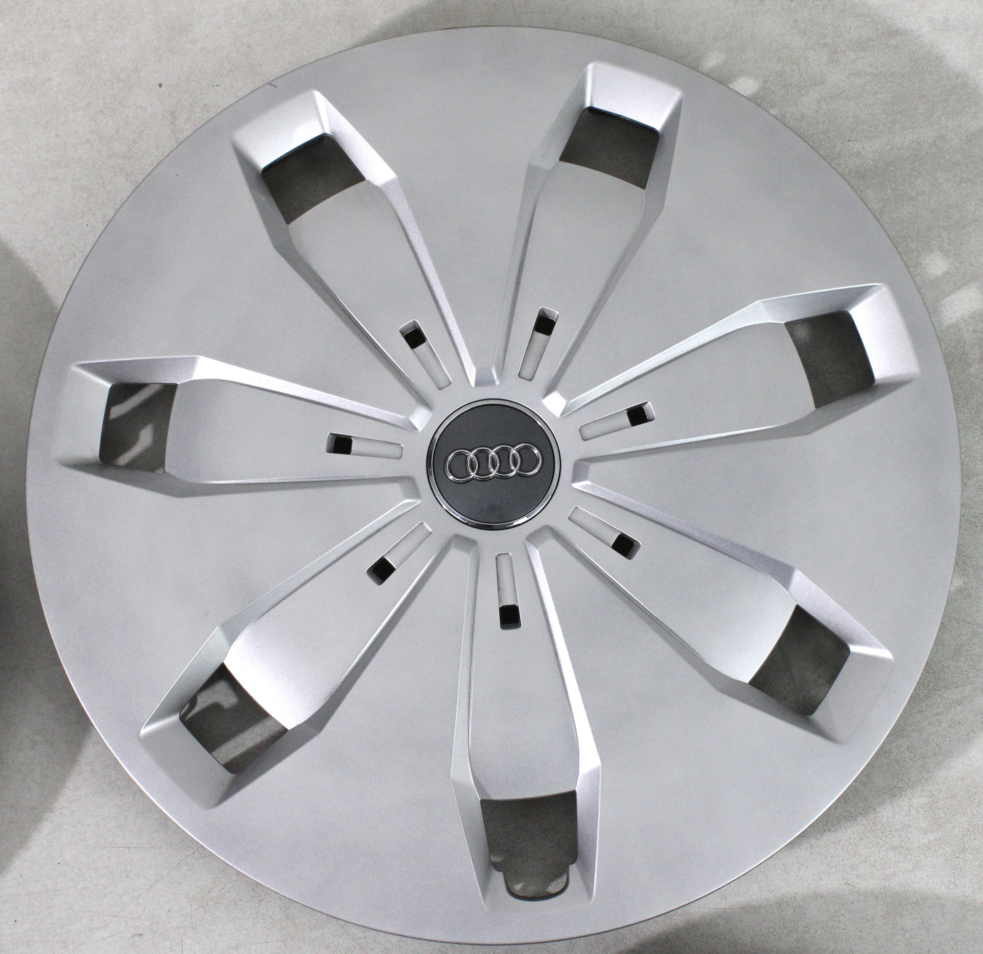 4x Tapacubos originales de 16" para Audi A3 A4 Q2 81A601147, embellecedores de rueda de 16"