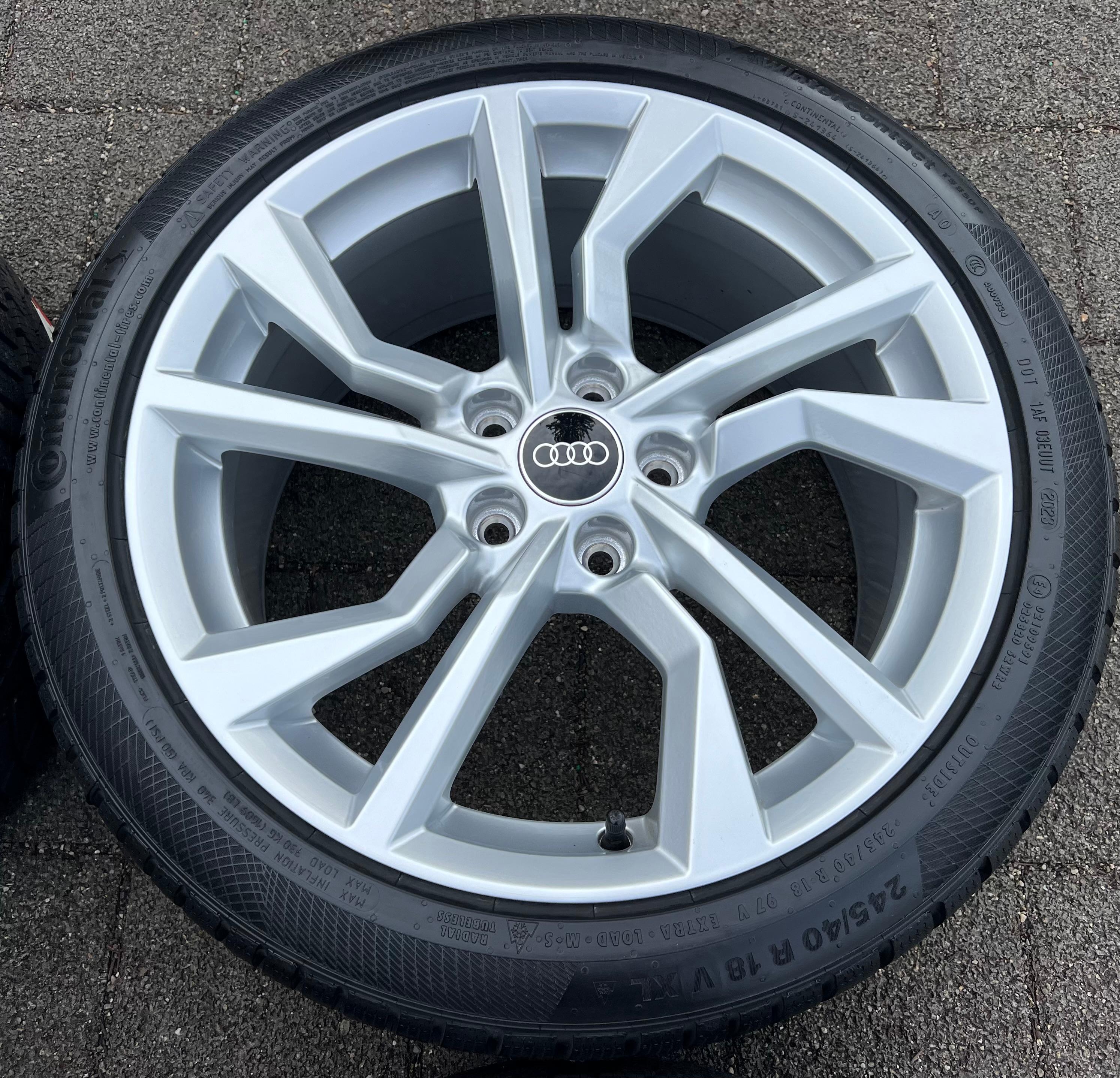 4 JANTES EN ALUMINIUM D’HIVER D’ORIGINE 18" AUDI TT TTS 8S 8S0601025AN 245/40R18 97V TOP FREIHAUS