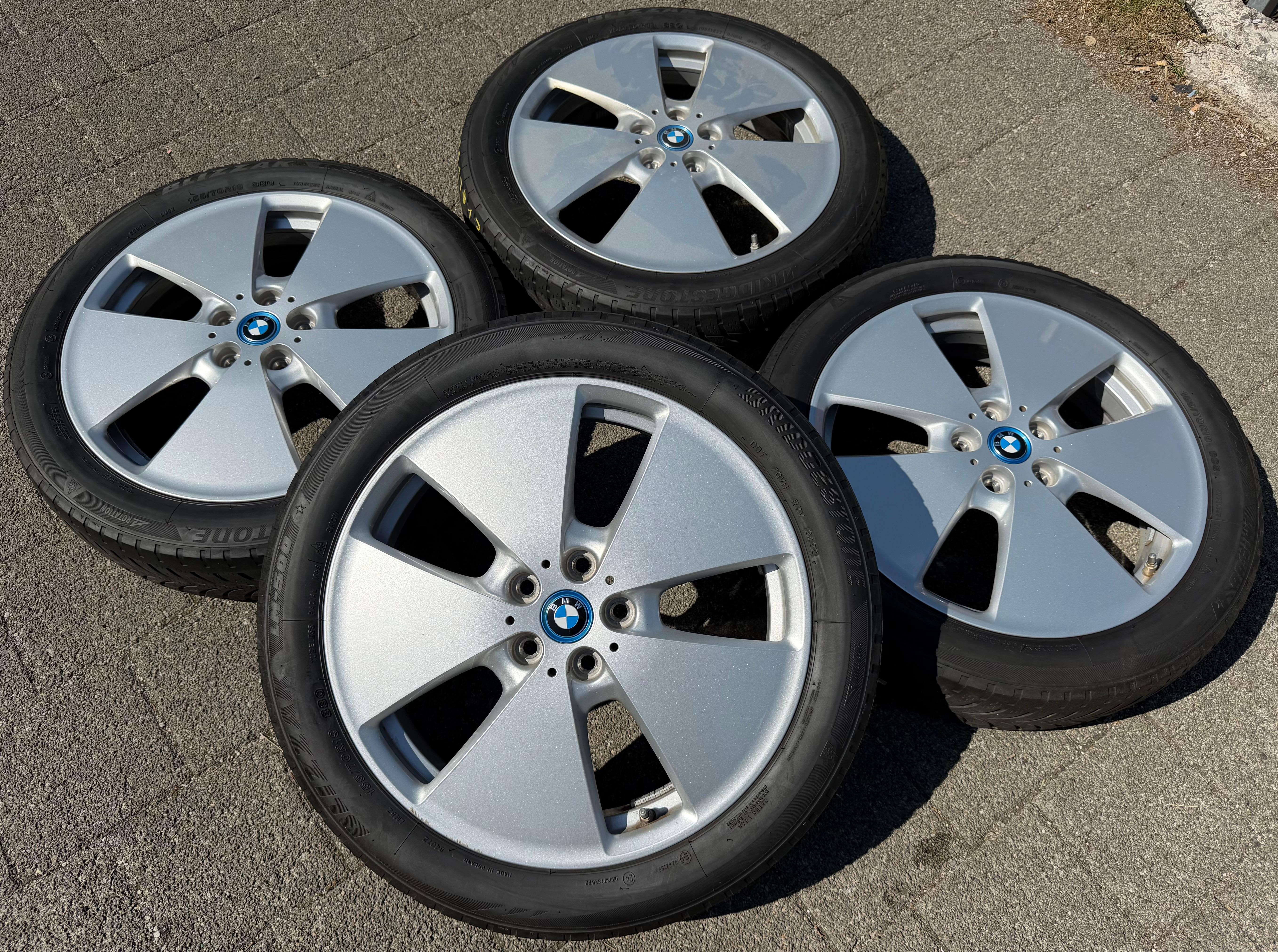 4 Original 19" Alufelgen Felgen BMW i3 Styling 427 6852053 RDKS 5x19 ET43