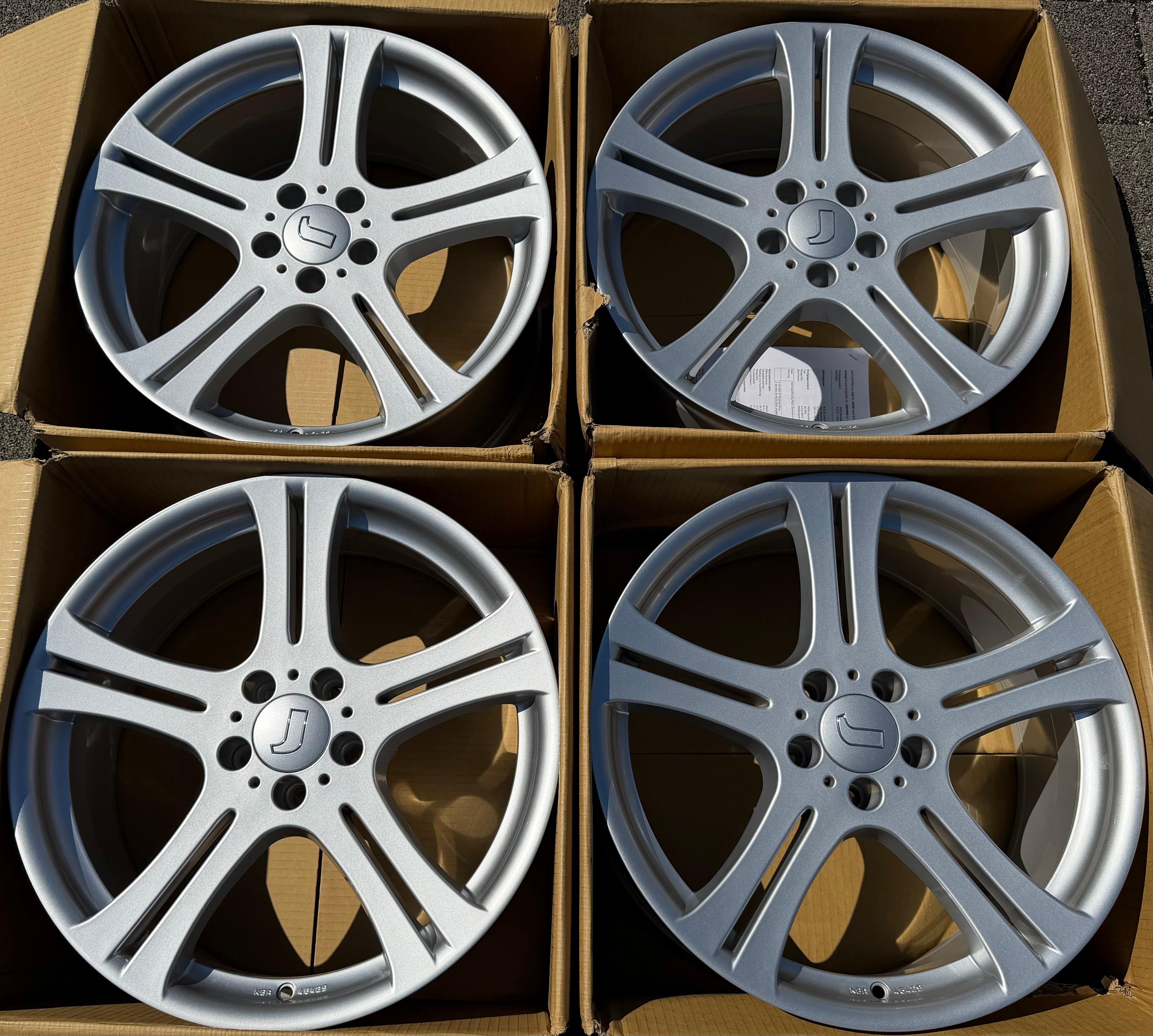4 aluminium velgen 19" AUDI A4 ALLROAD A5 Q5 A6 A7 A8 MERCEDES GLC S-KLASSE W221 W222
