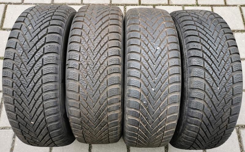 4 x 185/55R15 82T Winterreifen Pirelli Winter Cinturato 2x 7-7,5mm und 2x 6,5-7mm 2017