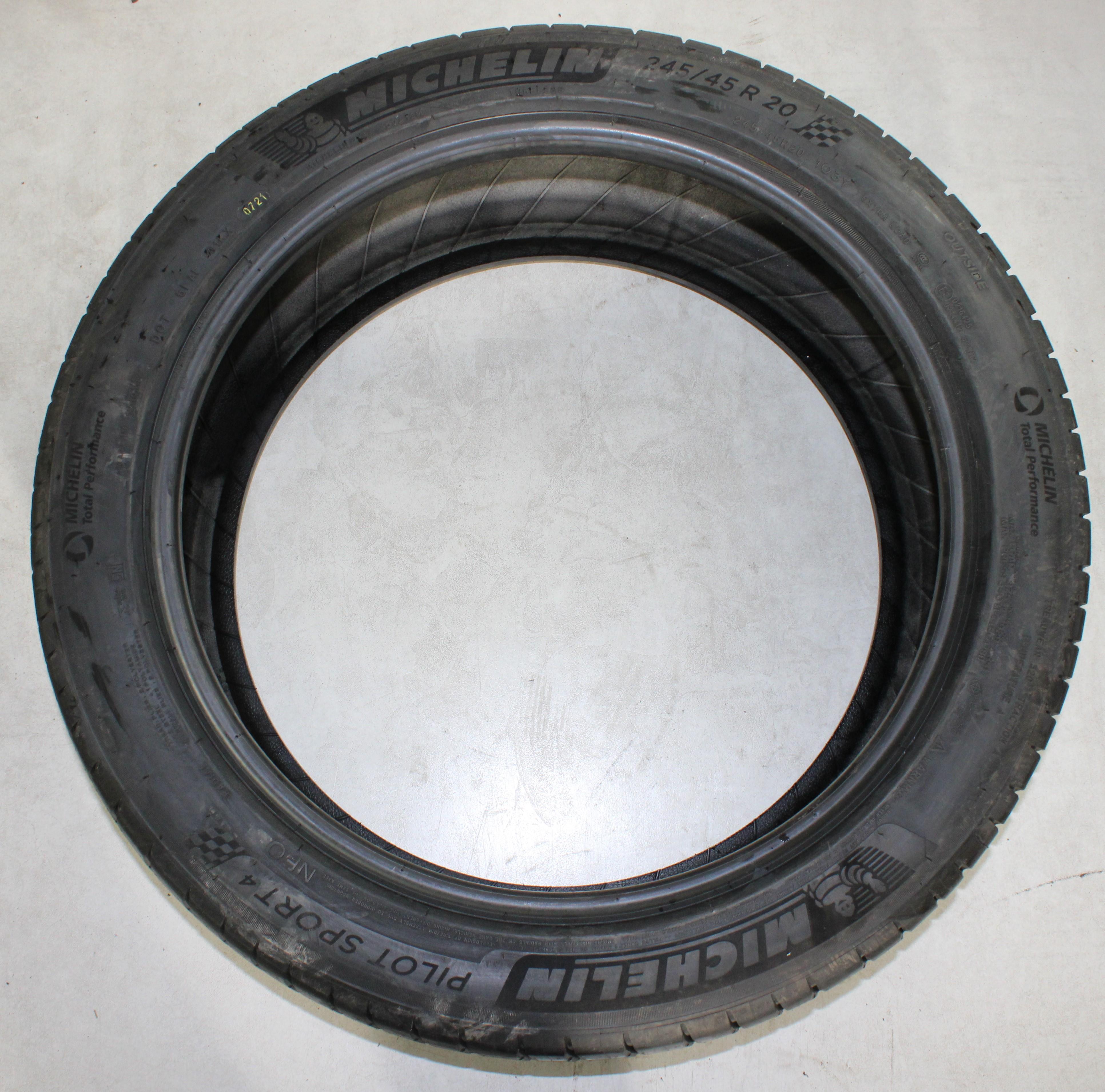 1 neumático de verano Michelin Pilot Sport 4 NFO 2021 XL, 245/45R20 103Y