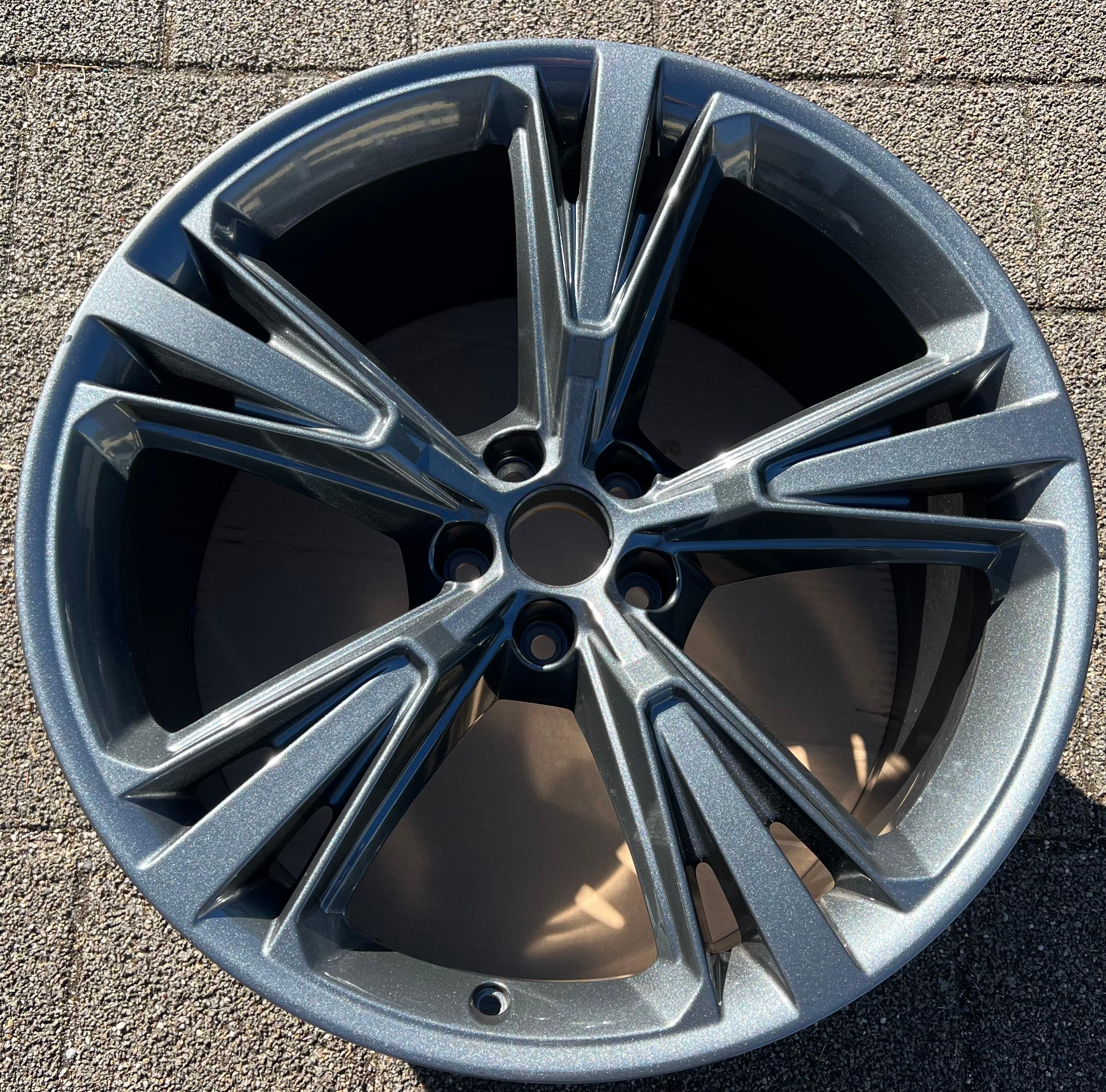 1 X ORIGINAL 21" ALUFELGE AUDI Q8 SQ8 4M 4M8601025BC 10Jx21 ET20 FELGE FREIHAUS
