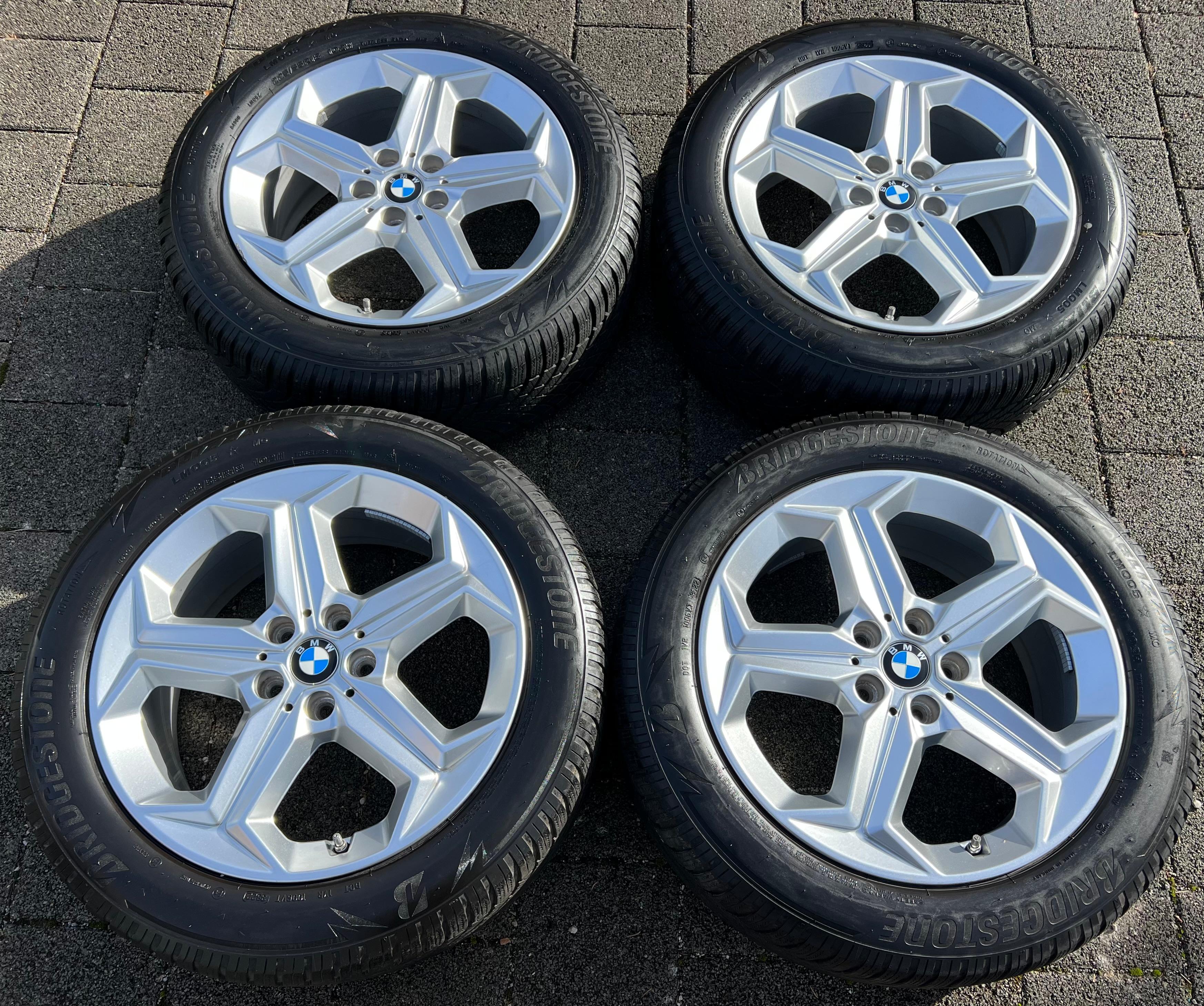 4 ORIGINELE 18" ALU WINTERWIELEN BMW X1 iX1 U11 X2 U10 225/55R18 102H 6898039 2022 FREIHAUS