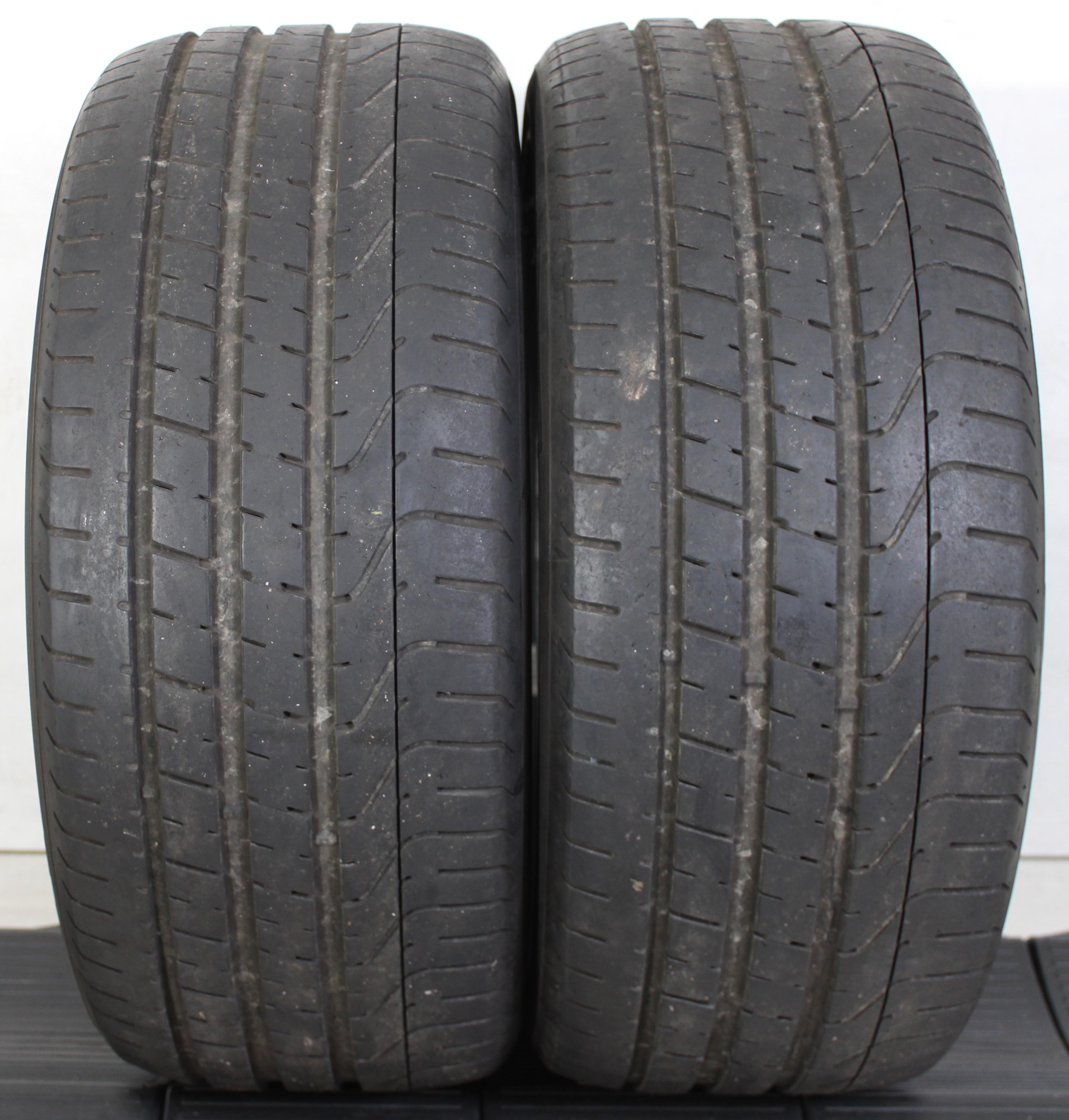 2 x 255/40R19 96Y Sommerreifen Pirelli Pzero 1x6-6,5mm/1x7mm 2016