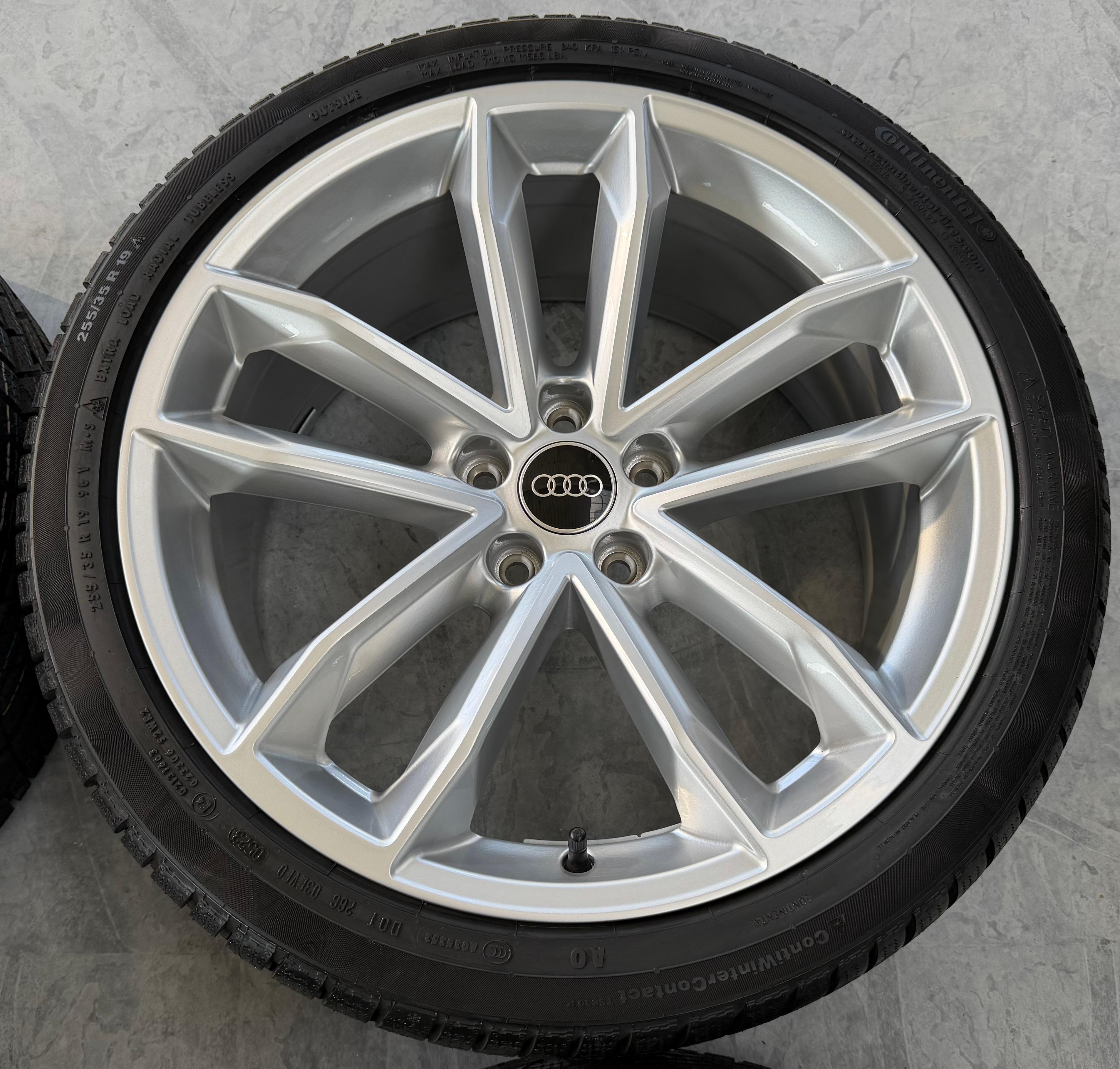 4 Original 19" Alu Winterräder Audi A5 S5 8W F5 B9 255/35R19 96V 8W0601025DG NEU