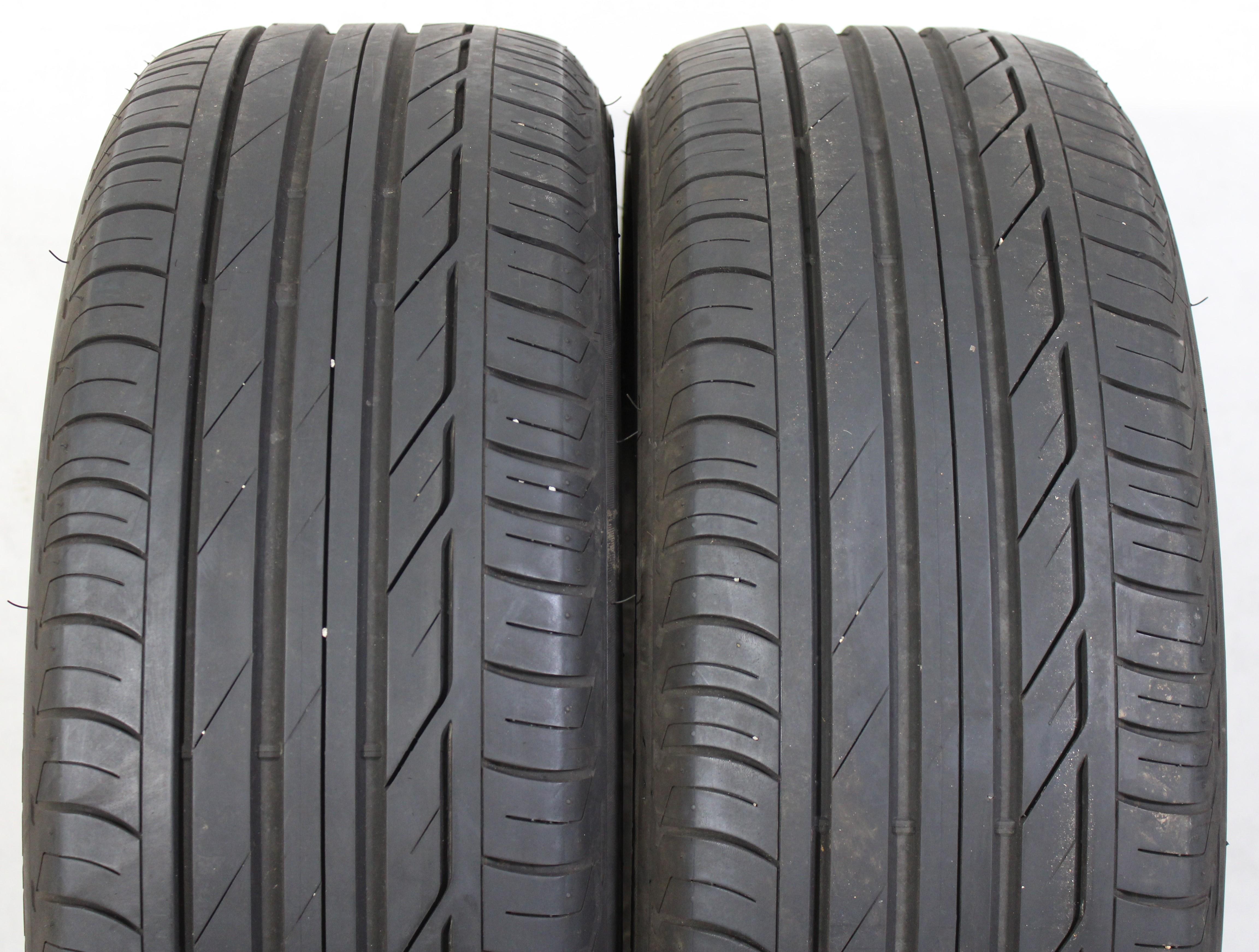 2 x 225/50R18 95W Sommerreifen Bridgestone Turanza T001 Runflat 5-5,5mm 2015 *