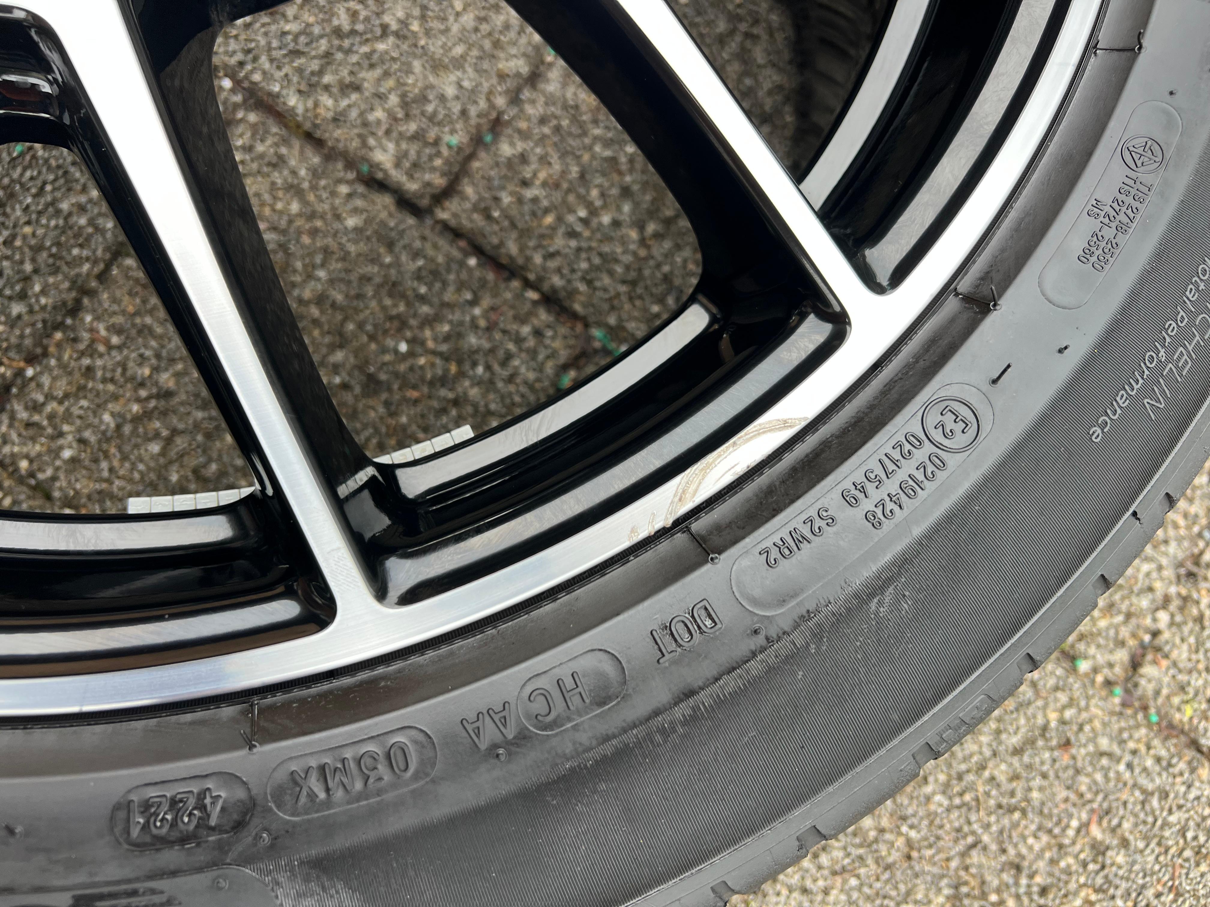 1 X ORIGINAL 19" ALUFELGE FELGE MERCEDES GLC W253 AMG A2534015500 8,5x20 ET40