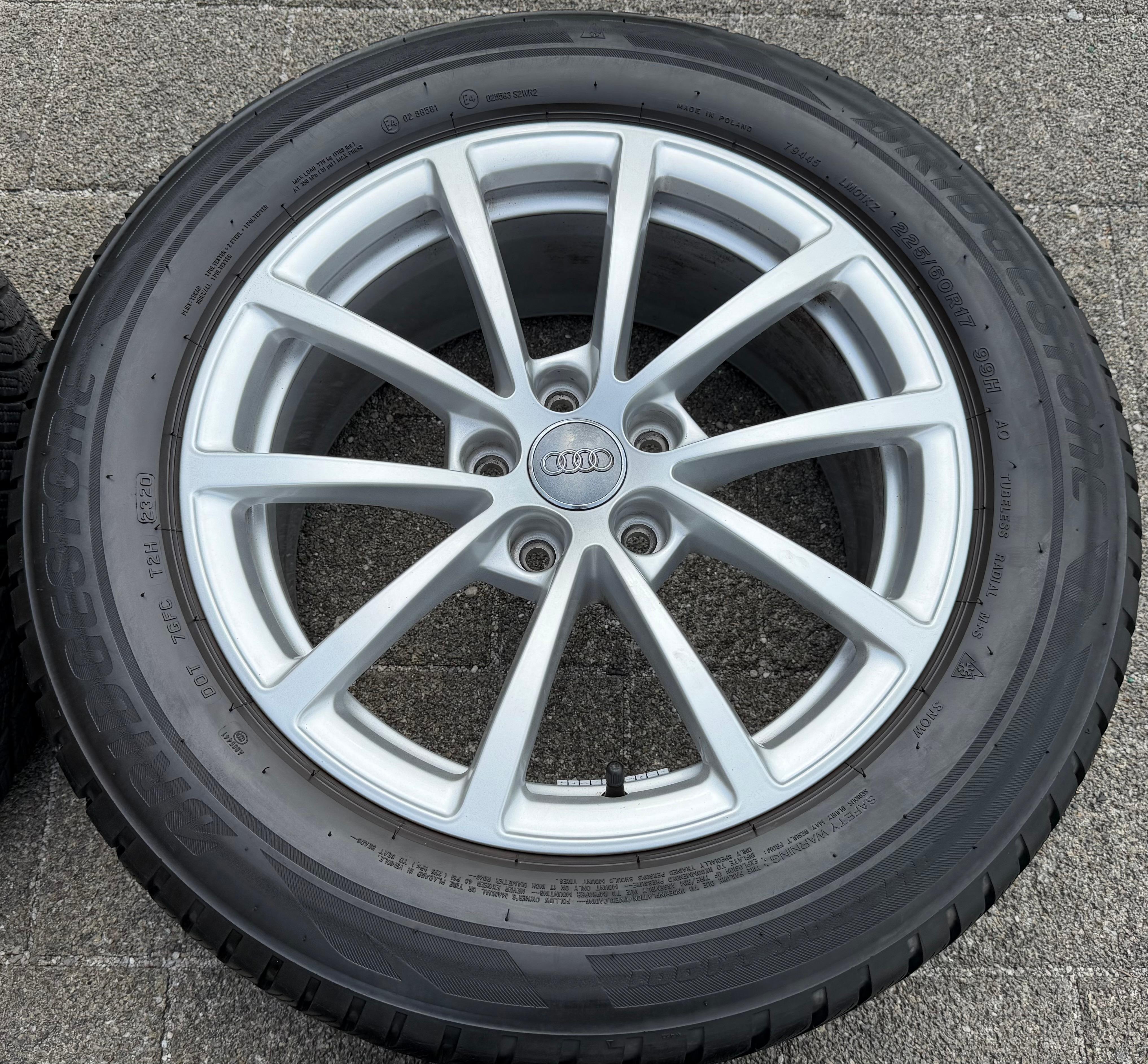 4 CERCHI IN LEGA ORIGINALI DA 17" PER AUDI A6 + AVANT 4K F2 C8 4K0601025 7,5x17 ET36