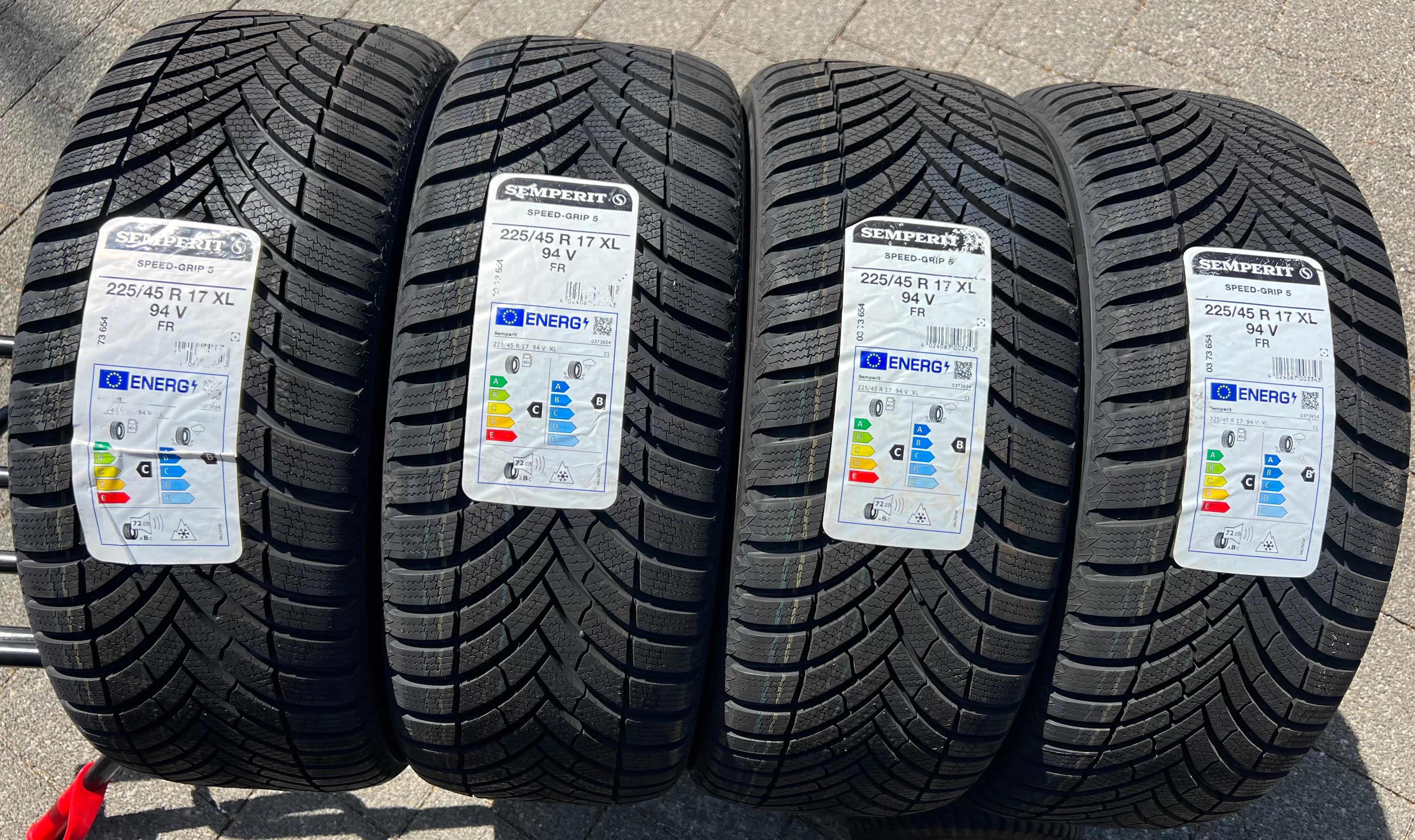 4 x 225/45R17 94V pneus hiver Semperit Speed-Grip 5 2021 NOUVEAU franco domicile