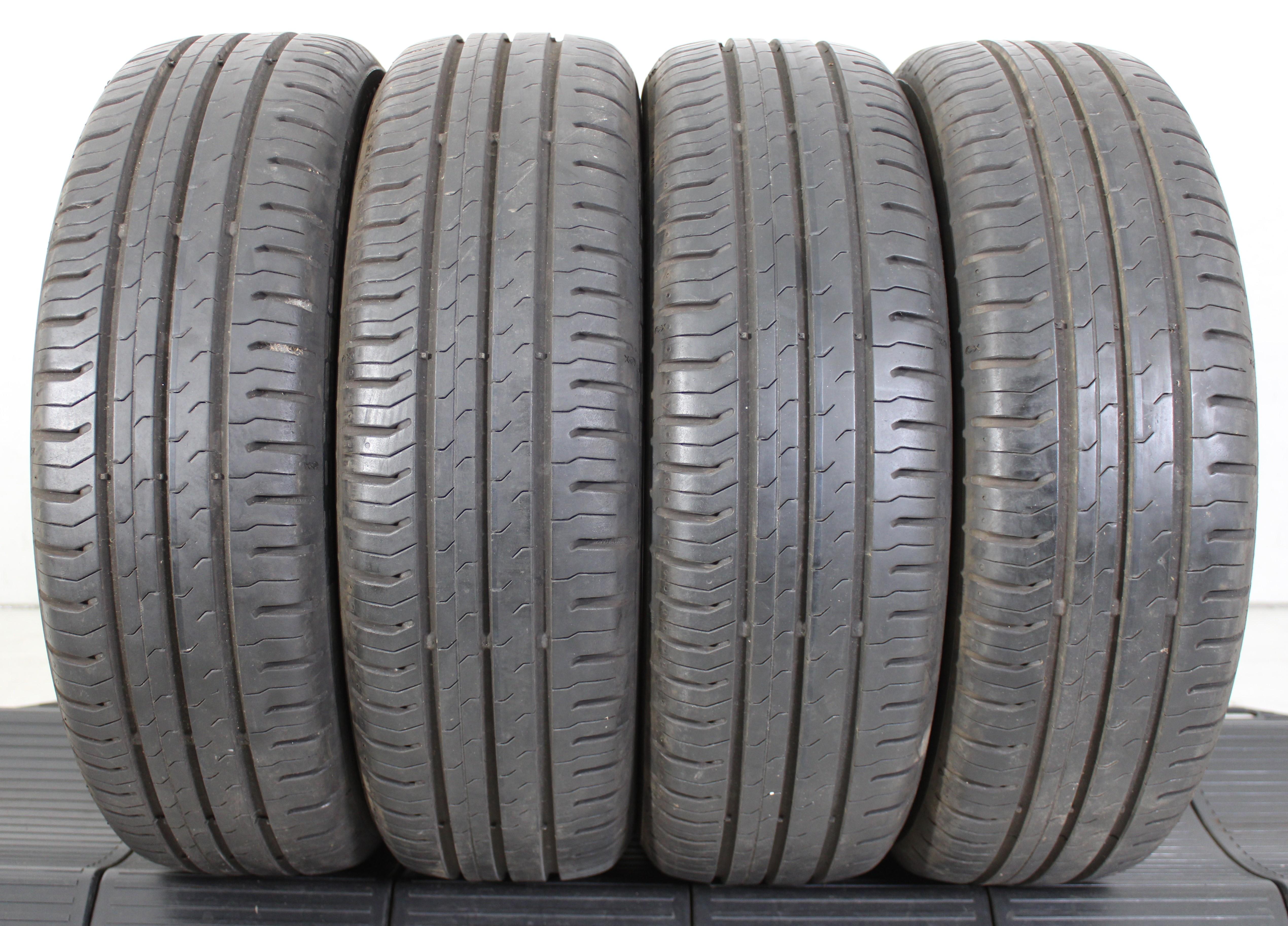 4 x 165/60R15 77H Sommerreifen Continental  Eco Contact 5 5,5-6mm 2015