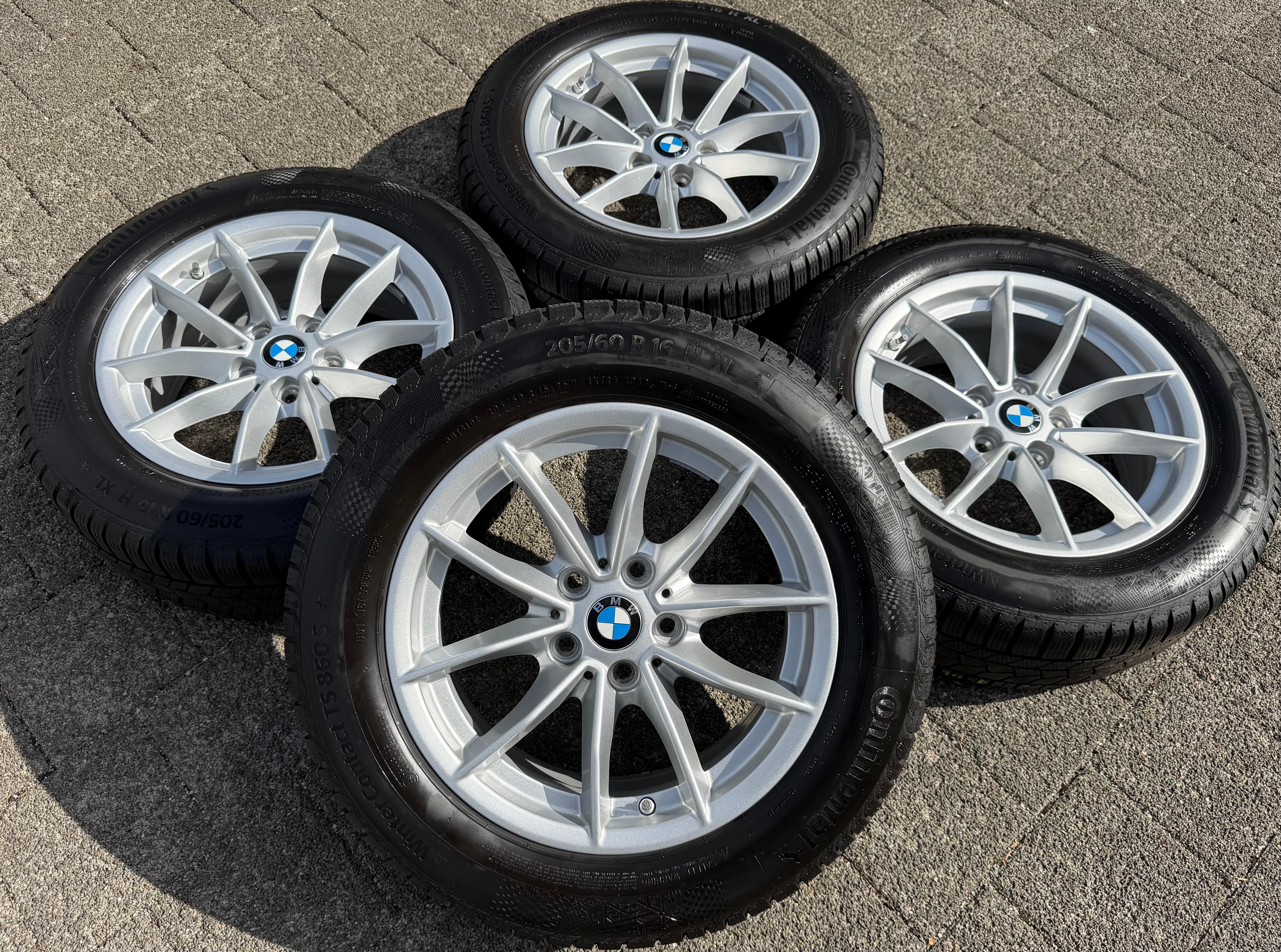 4 Original 16" Alu Winterräder BMW 3er Reihe G20 G21 205/60R16 96H RDKS 2025