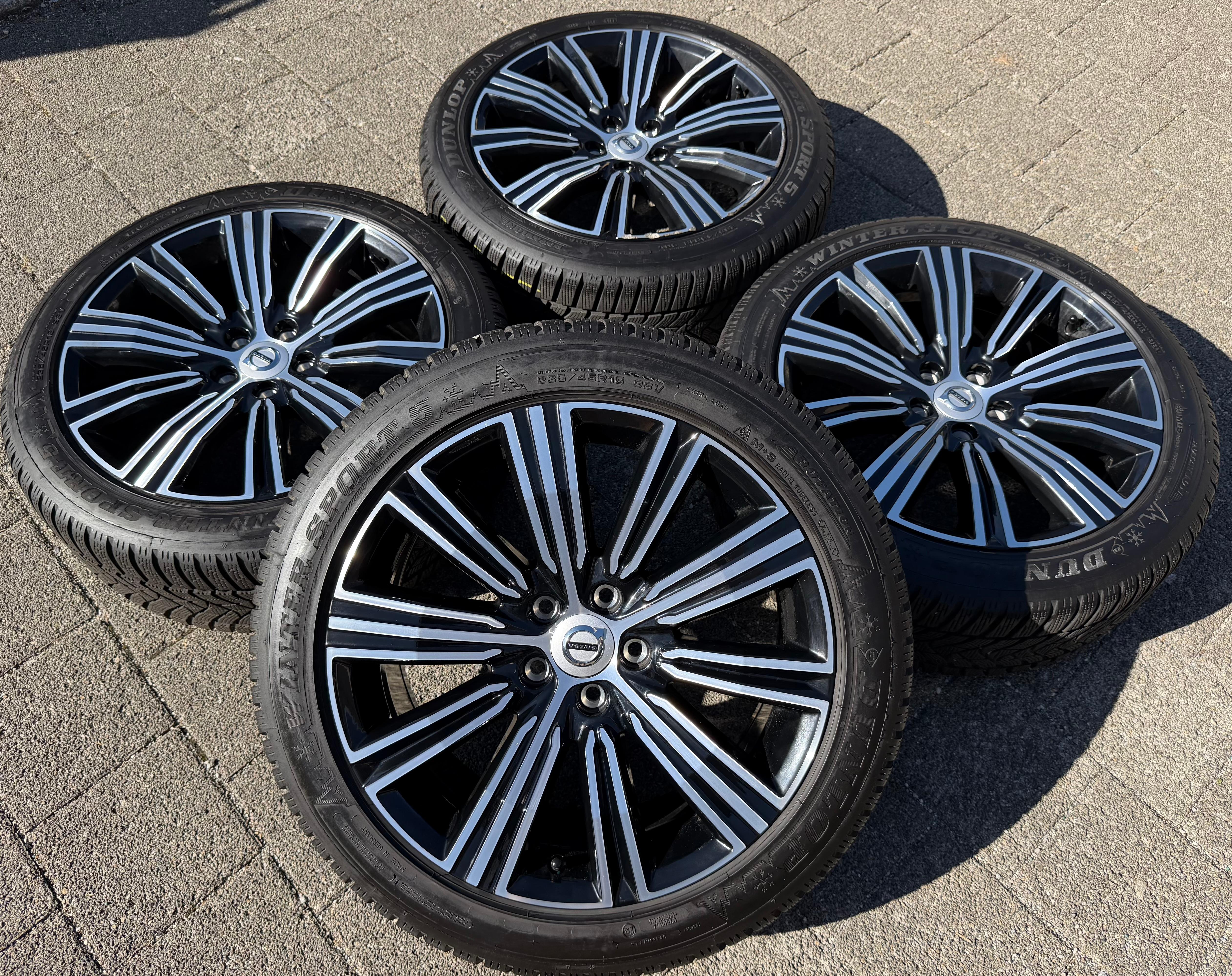 4 Original 18" Alu Winterräder VOLVO S60 V60 235/45R18 98V 31471312 2025