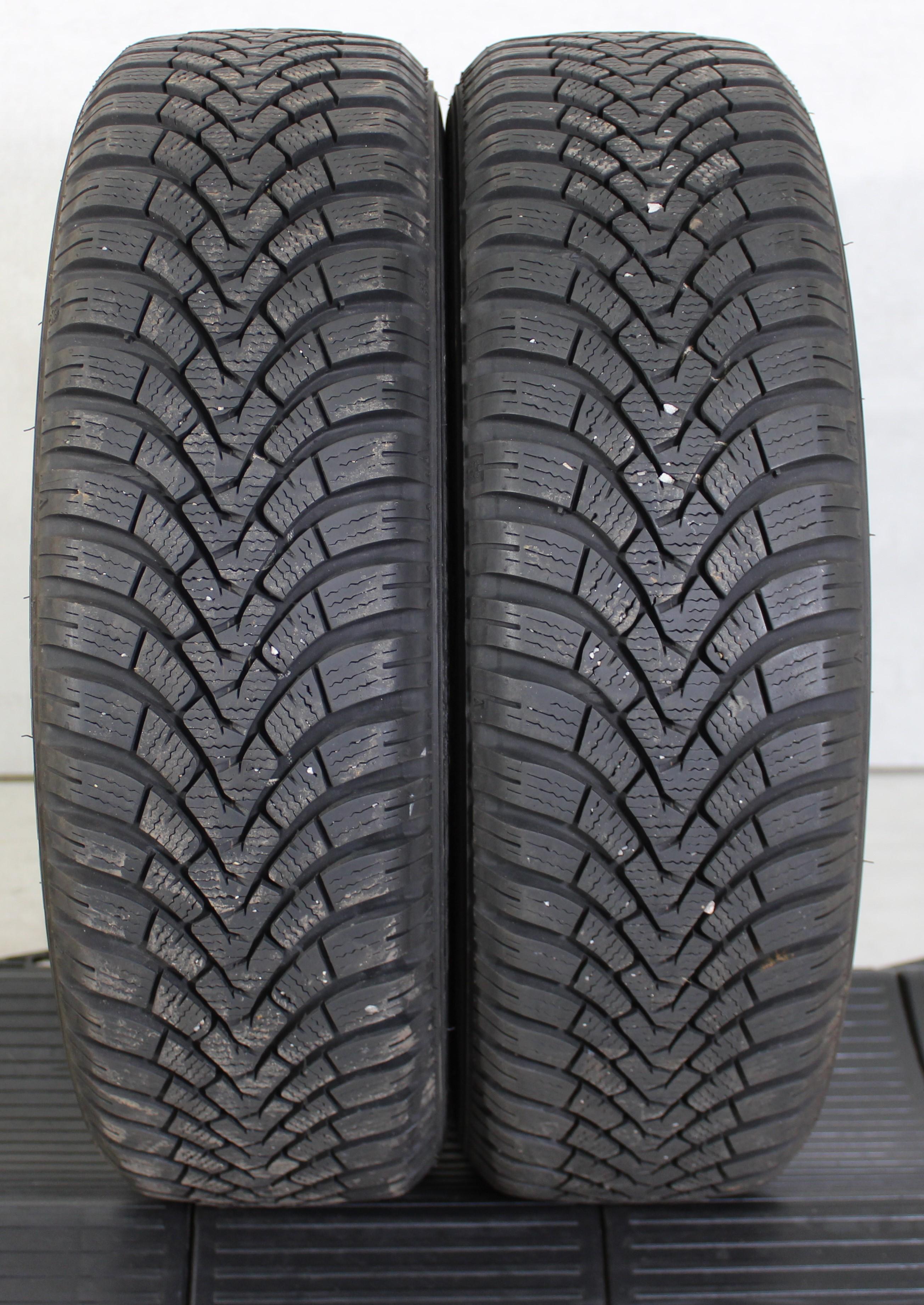2 x 165/60R15 77T Winterreifen Falken Eurowinter HS01 6,5mm 2017