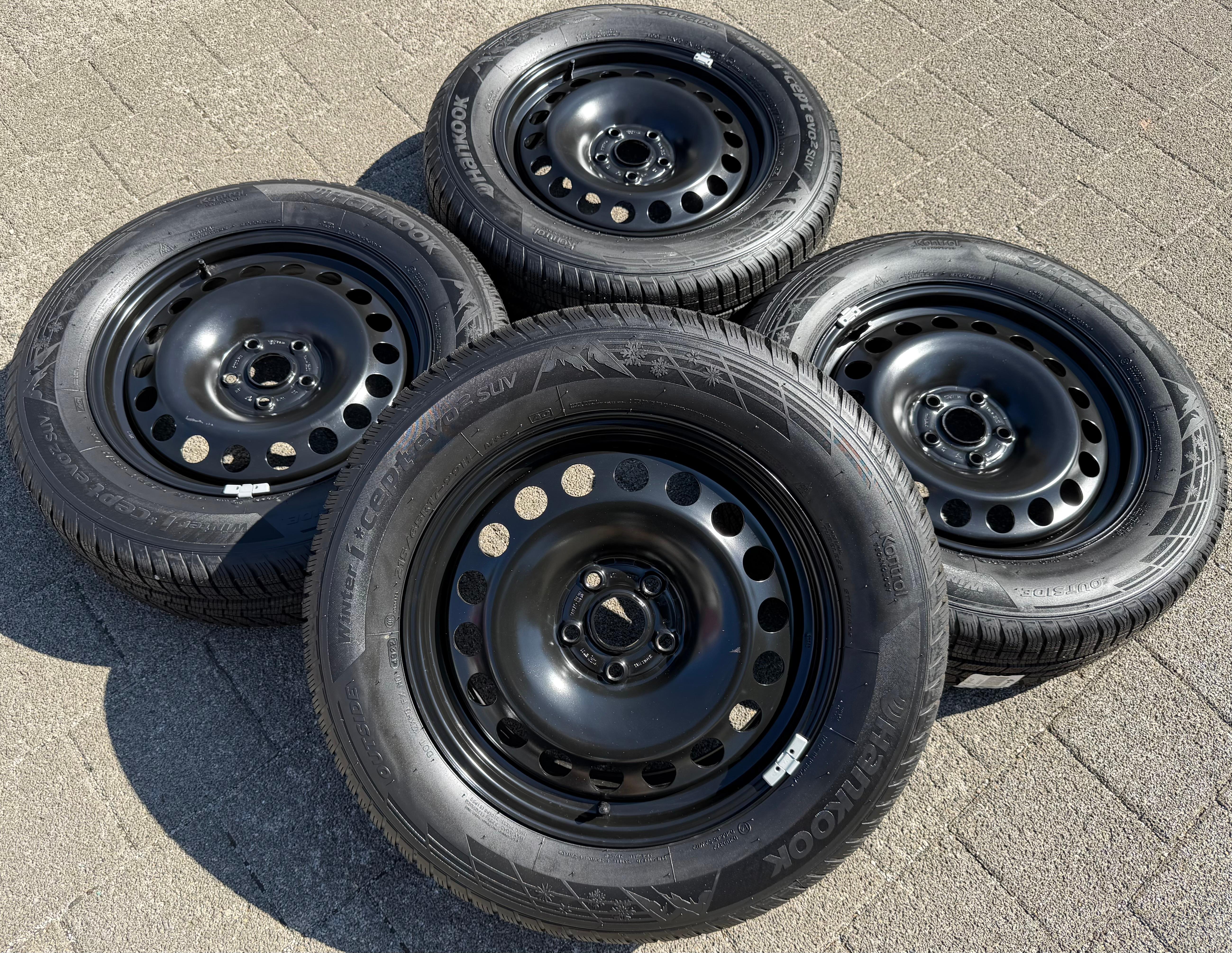 4 Winterräder Audi Q3 F3 Seat Tarraco Skoda Kodiaq VW Tiguan II 5NA 215/65R17 99H NEU