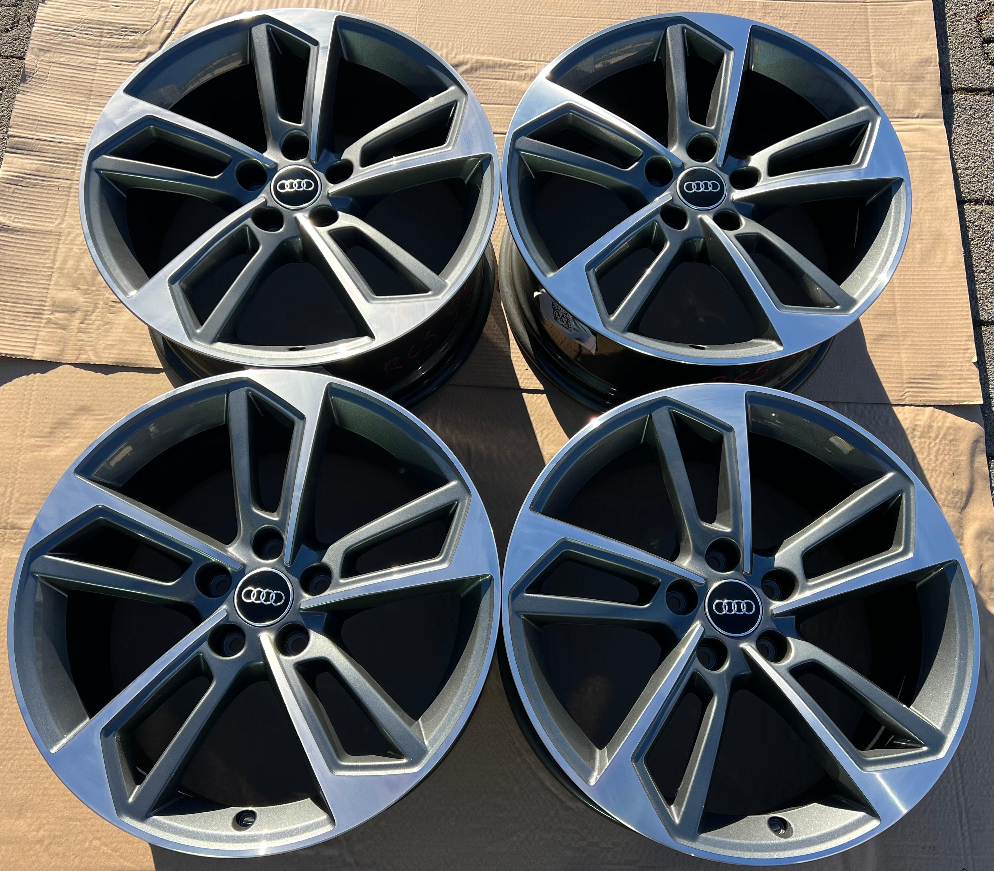 4 ORIGINAL 18" ALUFELGEN FELGEN AUDI A4 8W 8W0601025DL 8x18 ET40
