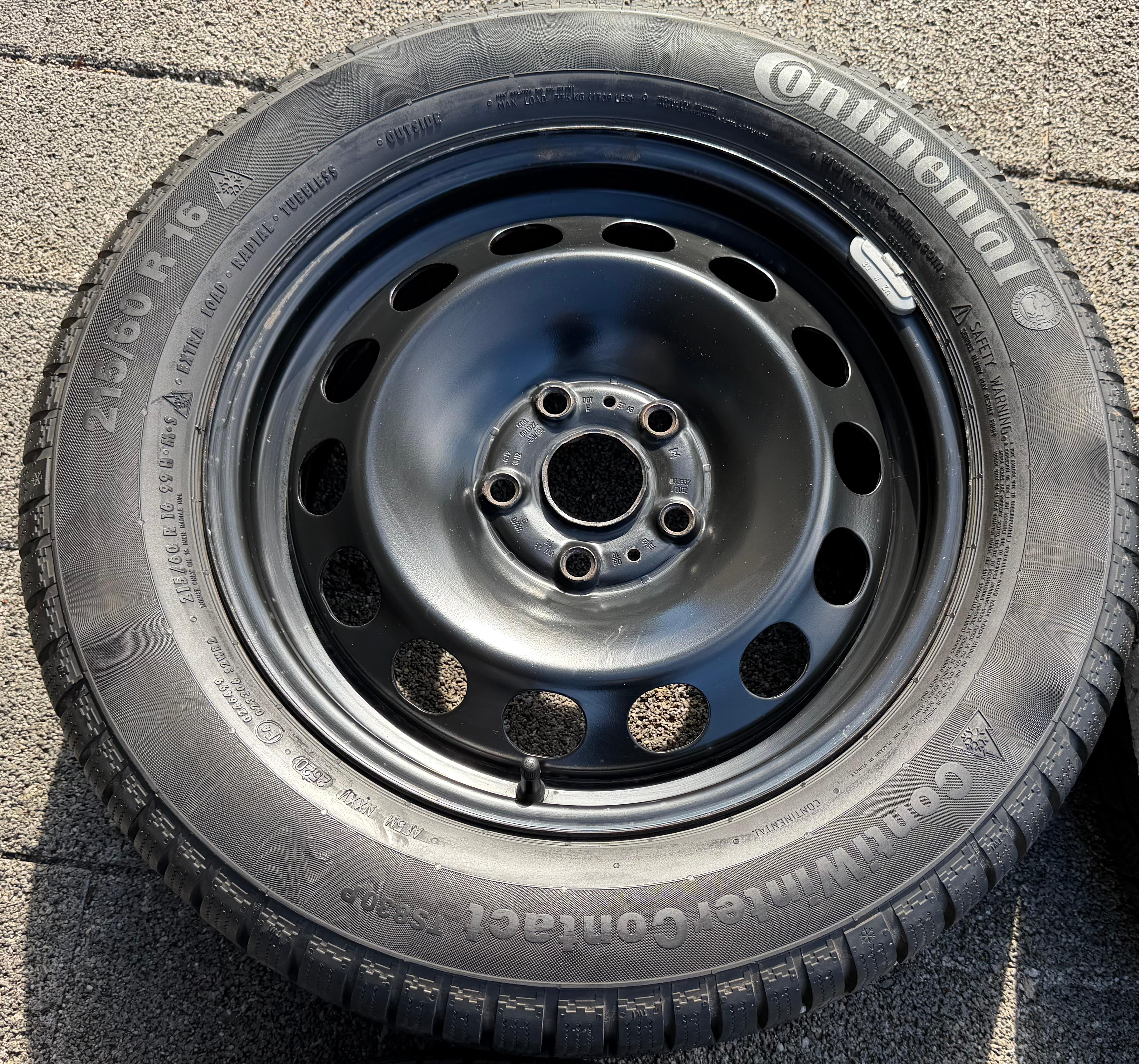 4 Winterräder VW T-Roc Skoda Karoq Seat Cupra Ateca 215/60R16 99H Continental