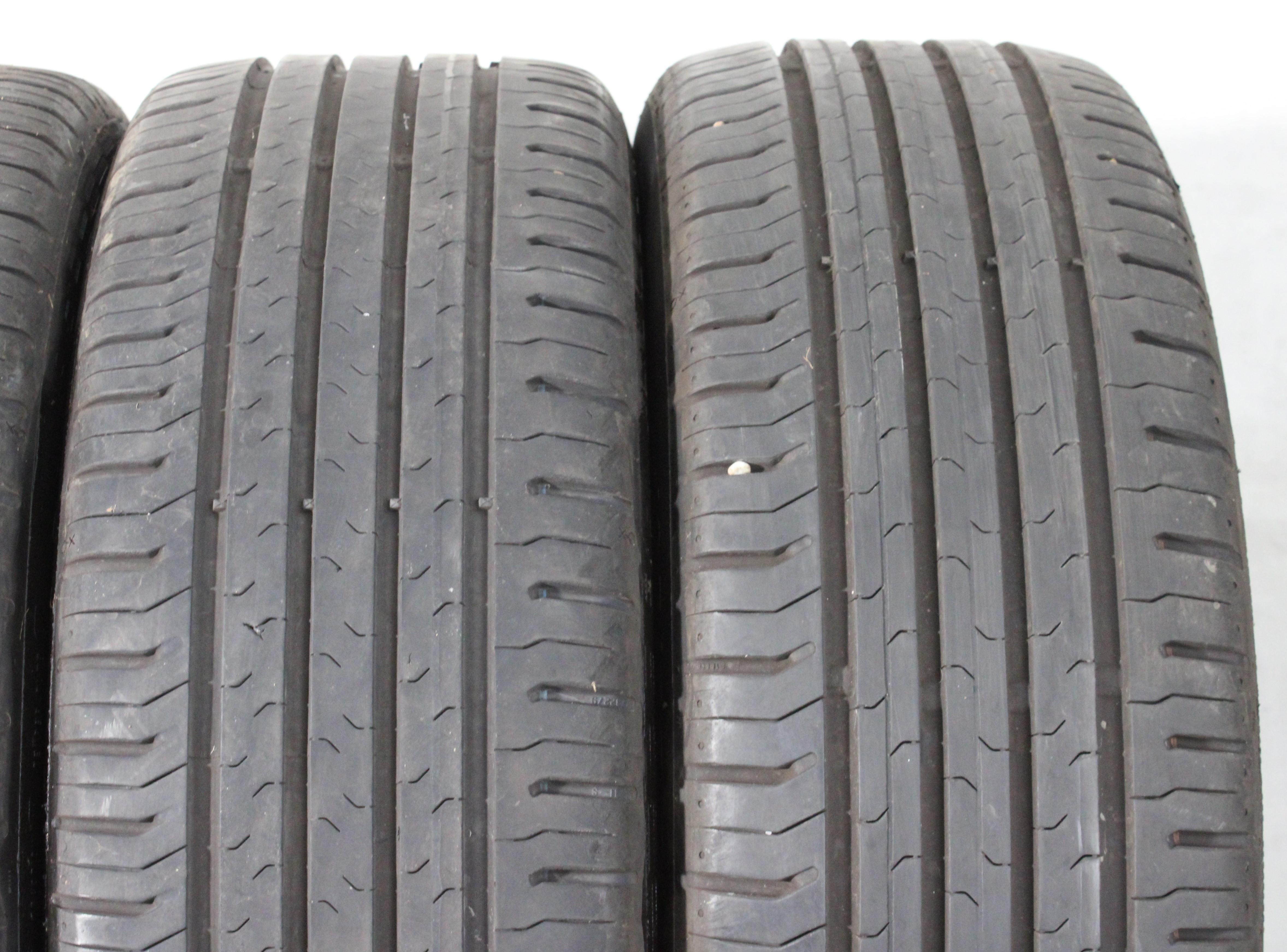4 x 195/55R16 87H Sommerreifen Continental Eco Contact 5 3x5,5-6mm/1x6-6,5mm 3x2017/1x2019