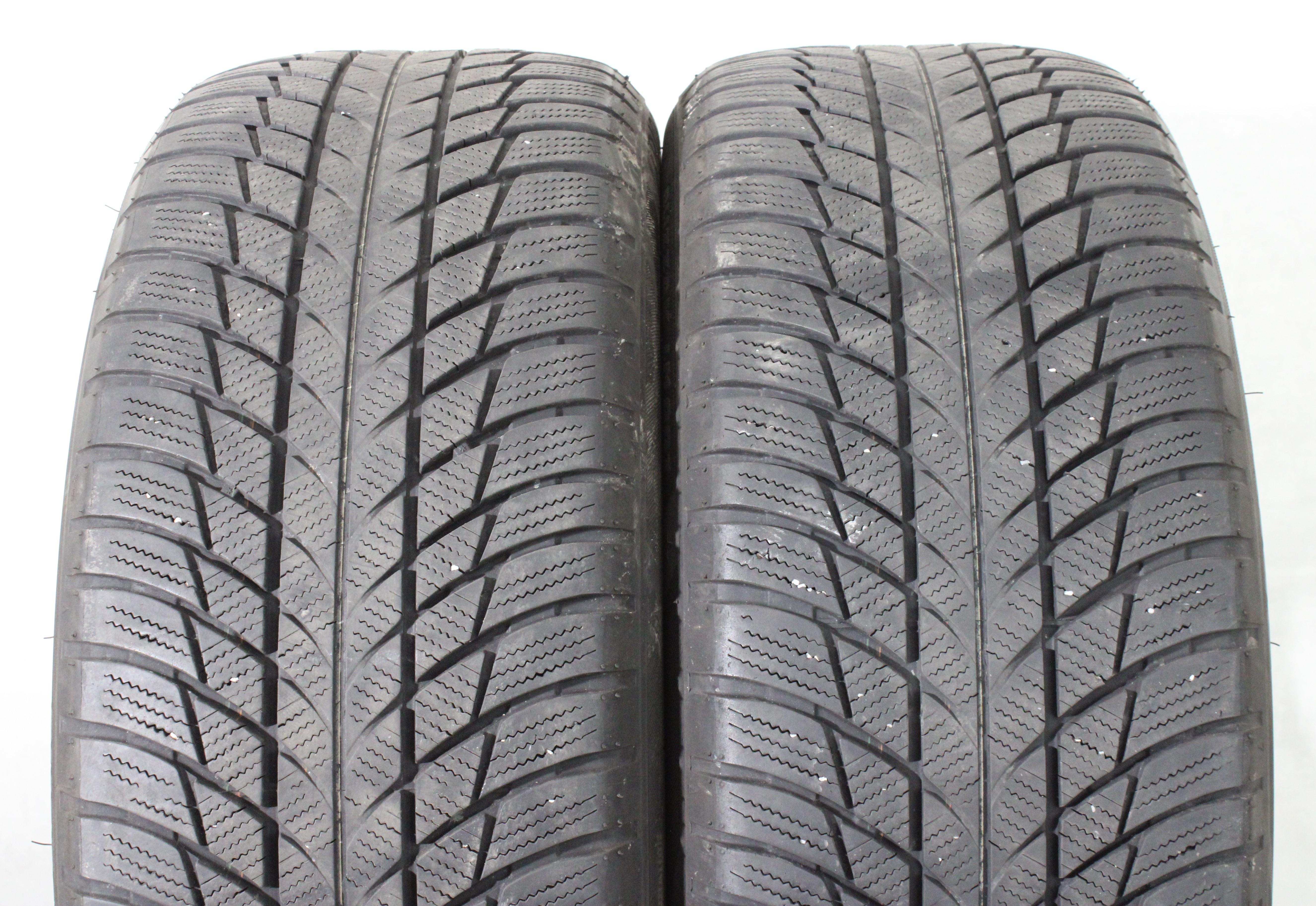 2 x 245/45R19 102V Winterreifen Bridgestone Blizzak LM001 * Runflat in der Mitte 5,5-6mm und auf den Schultern 6-6,5mm. 2021 XL