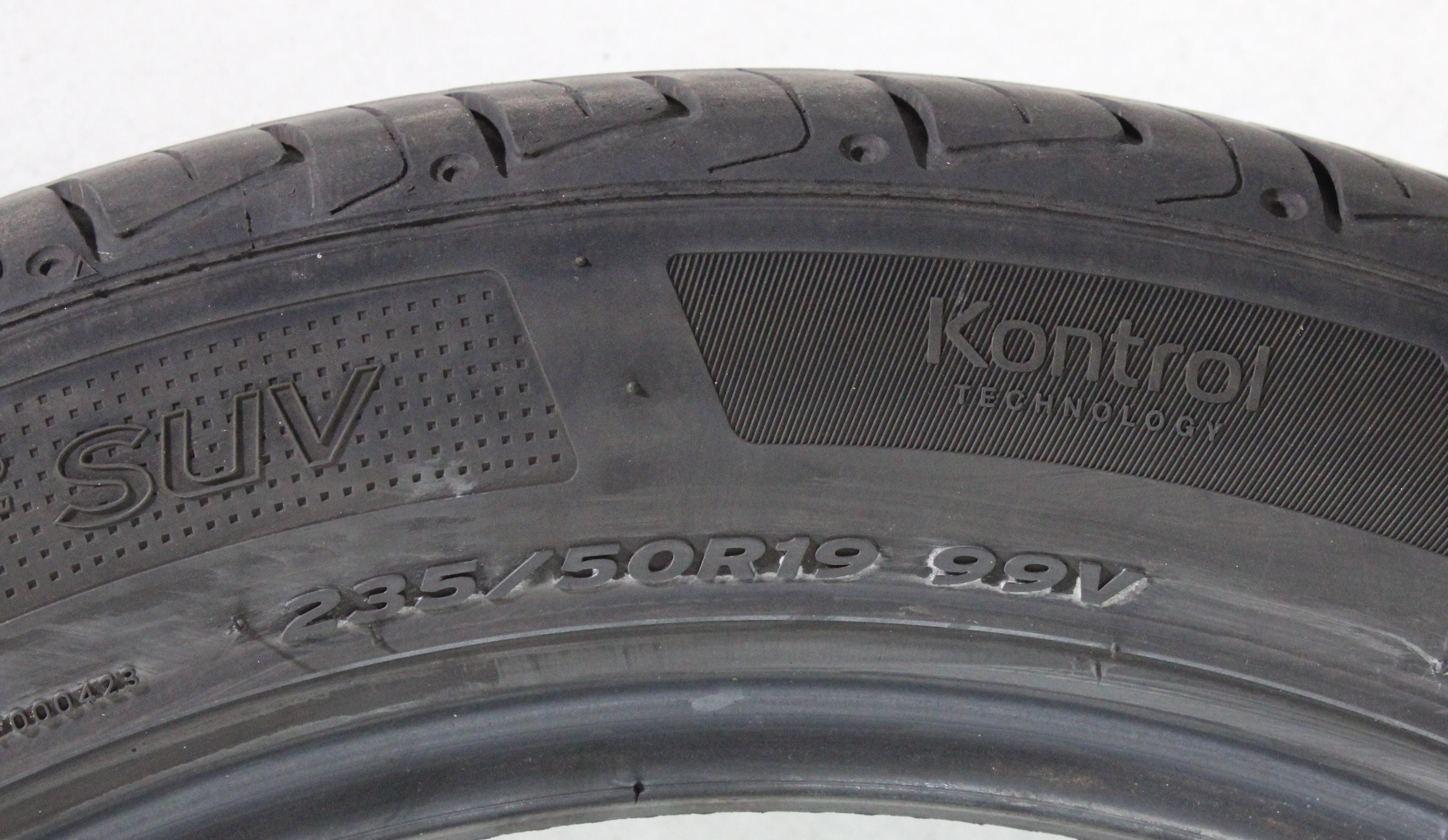 1 x 235/50R19 99V neumático de verano Hankook Ventus S1 Evo 2 SUV 5-5,5mm 2023