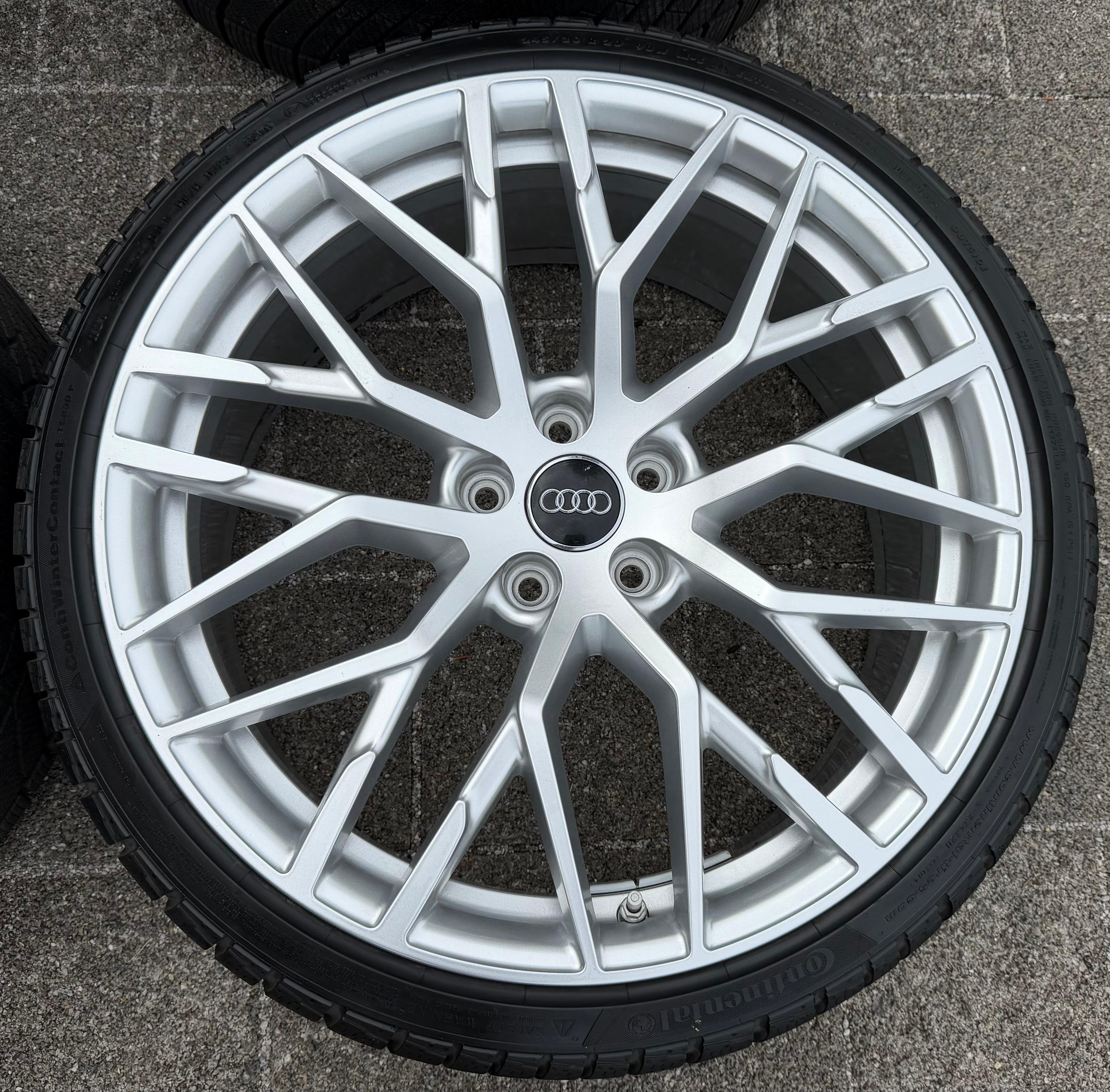 4 Original 20" Alu Winterräder Audi R8 V8 V10 4S 4S0601025G 4S0601025H Continental